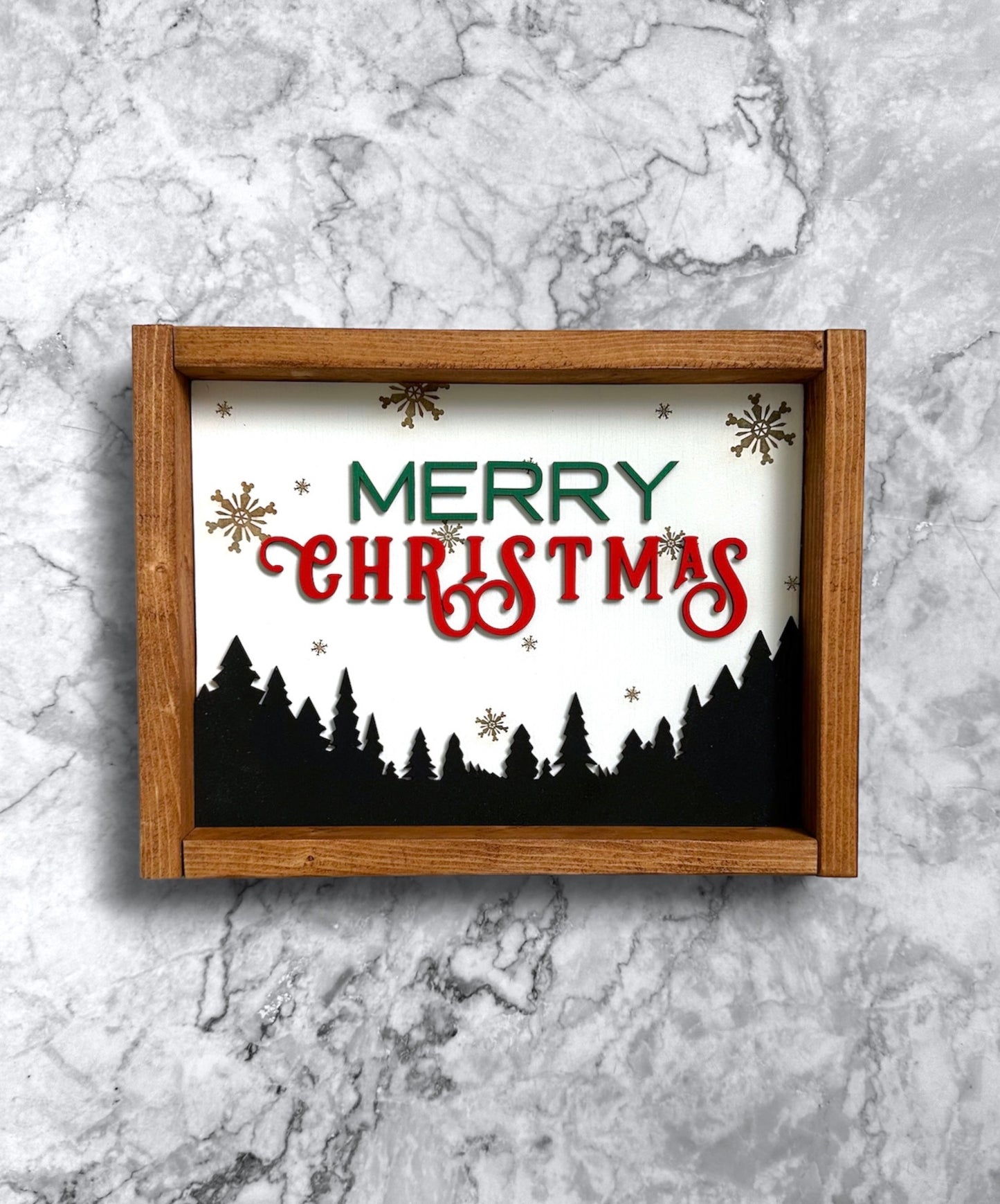 Christmas Landscape Sign