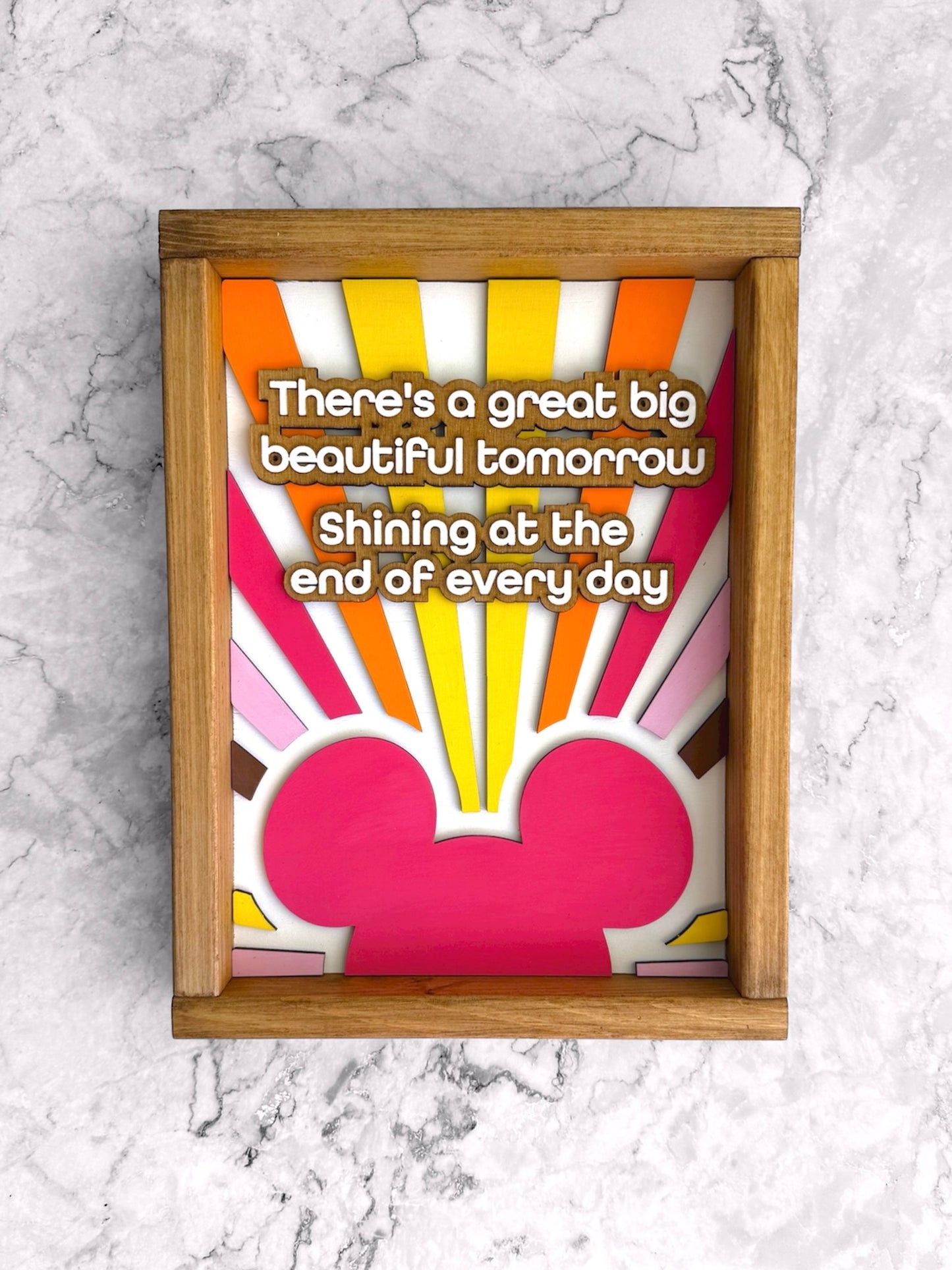Beautiful Tomorrow Sign