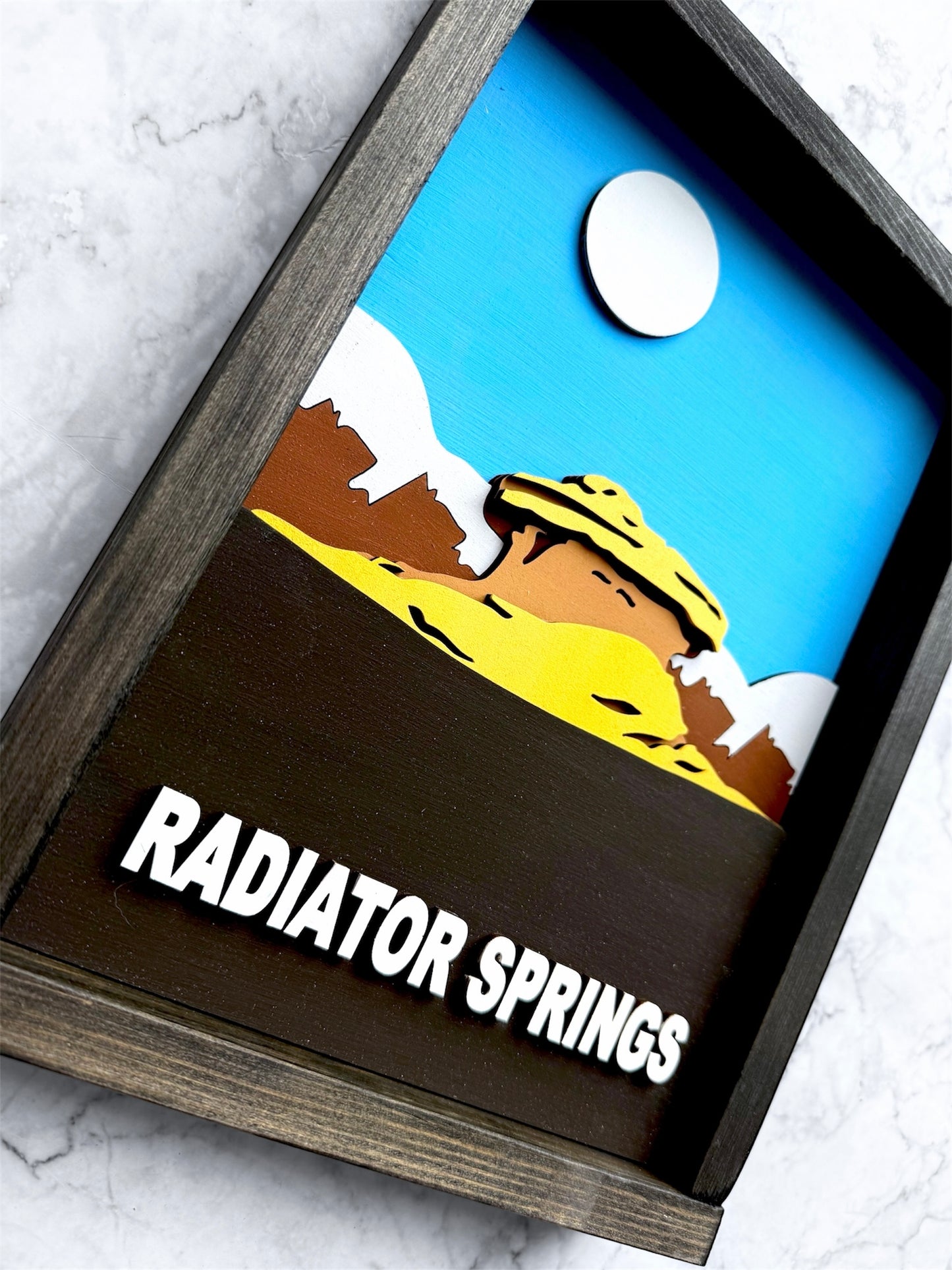 Radiator Springs Sign