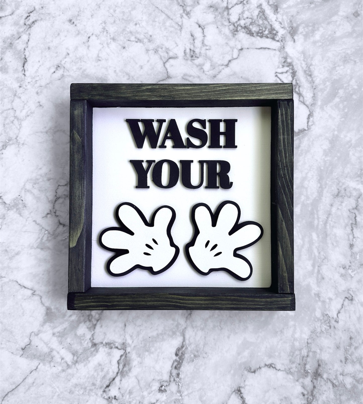 Wash Hands Sign