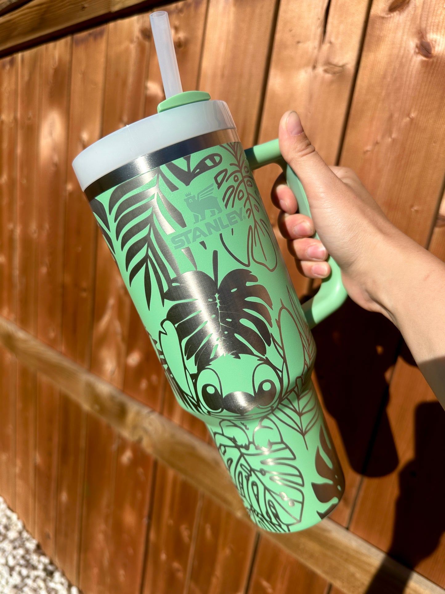 Stitch Engraved Tumbler