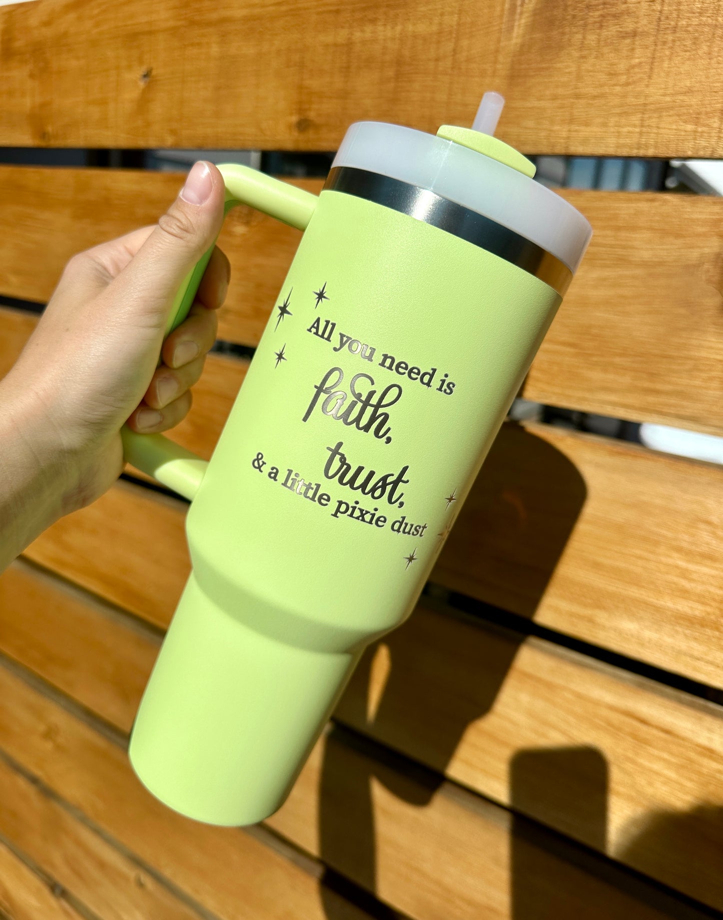Tink Engraved Tumbler