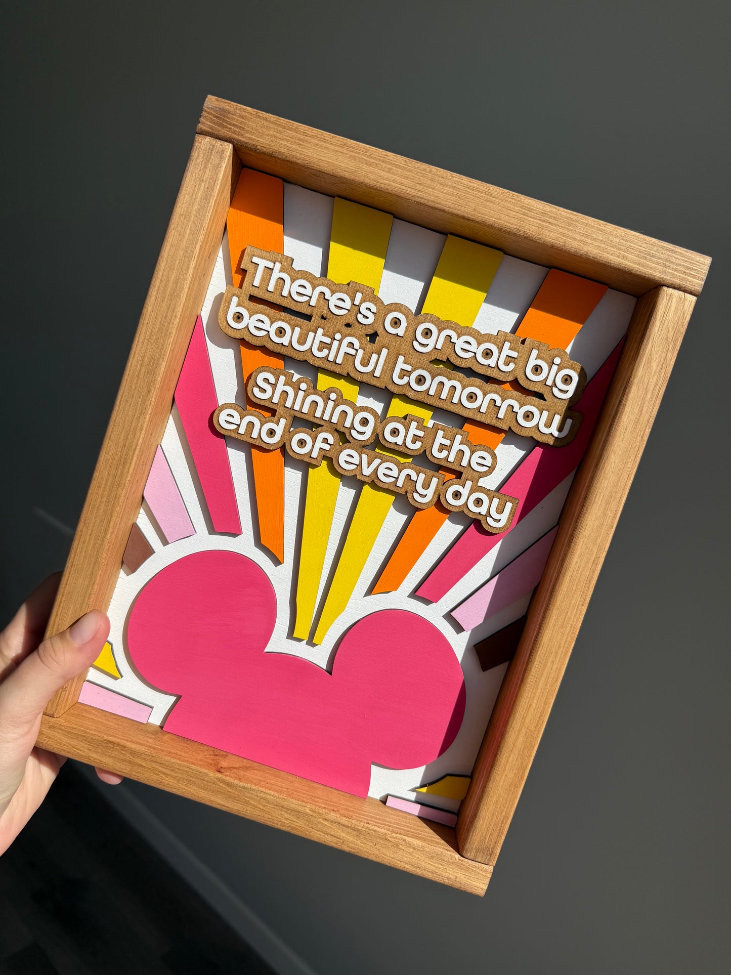 Beautiful Tomorrow Sign
