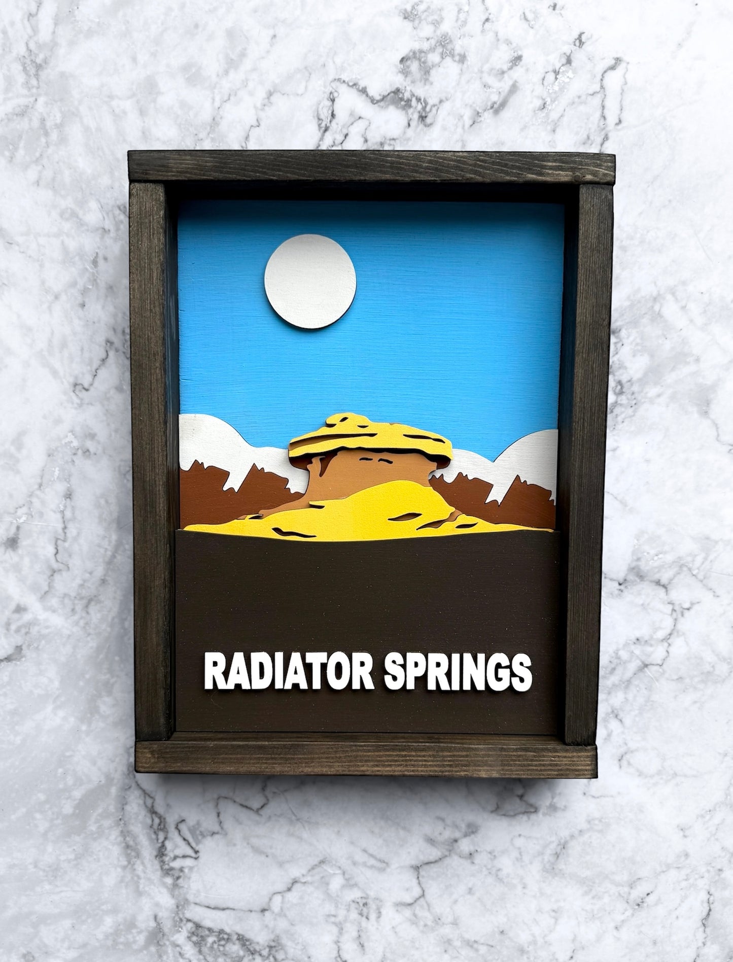 Radiator Springs Sign
