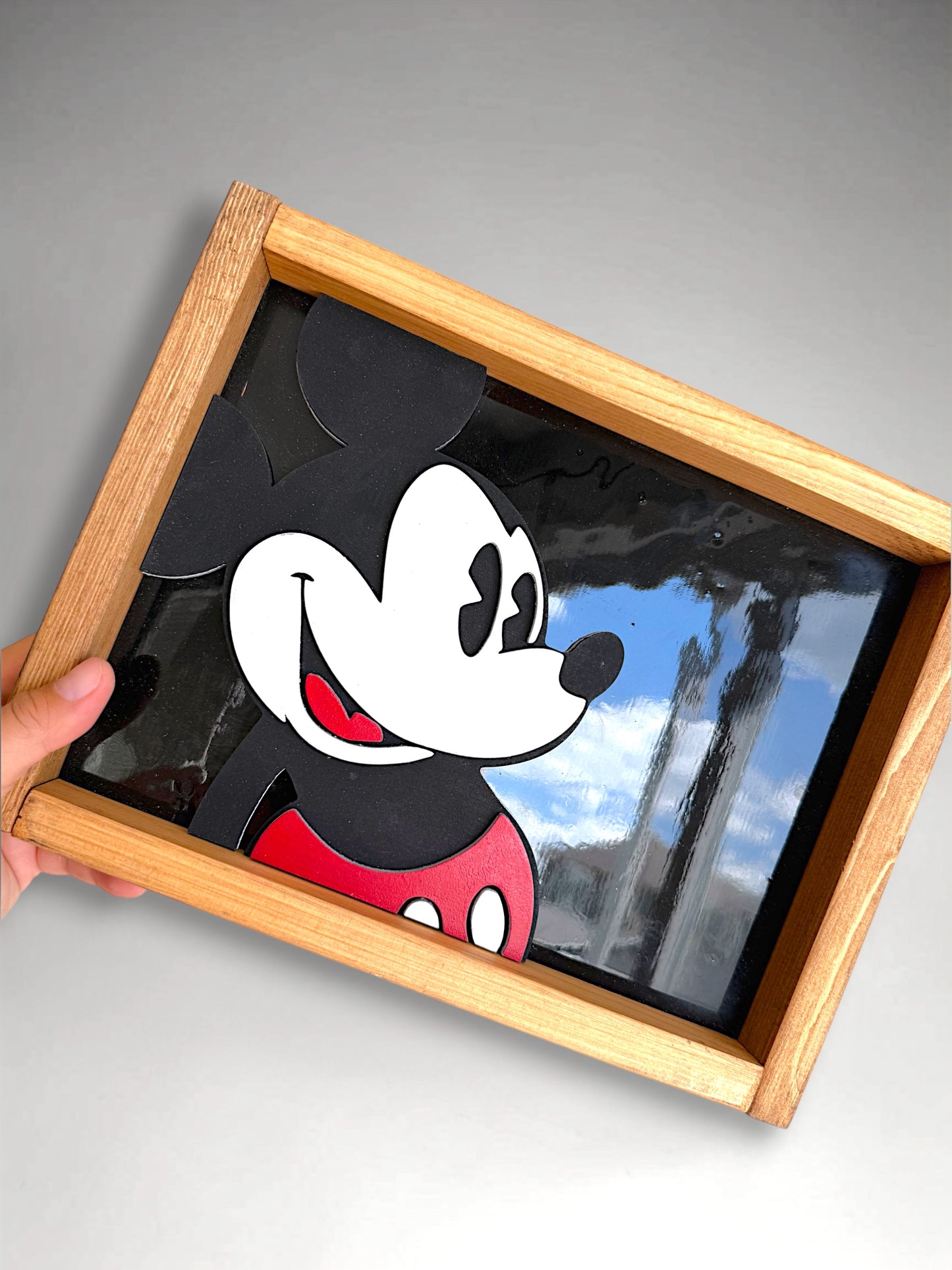 Epoxy Mouse Sign