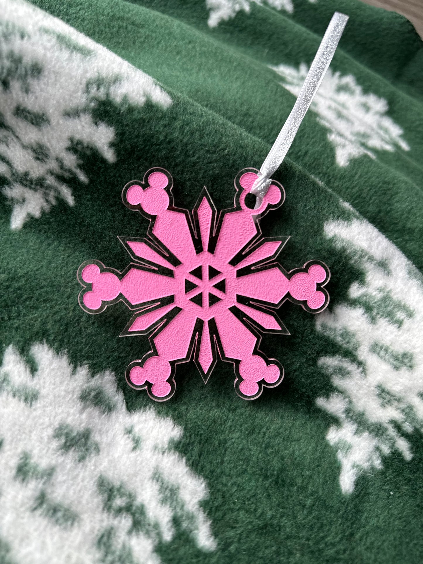 Snowflake Acrylic Ornament