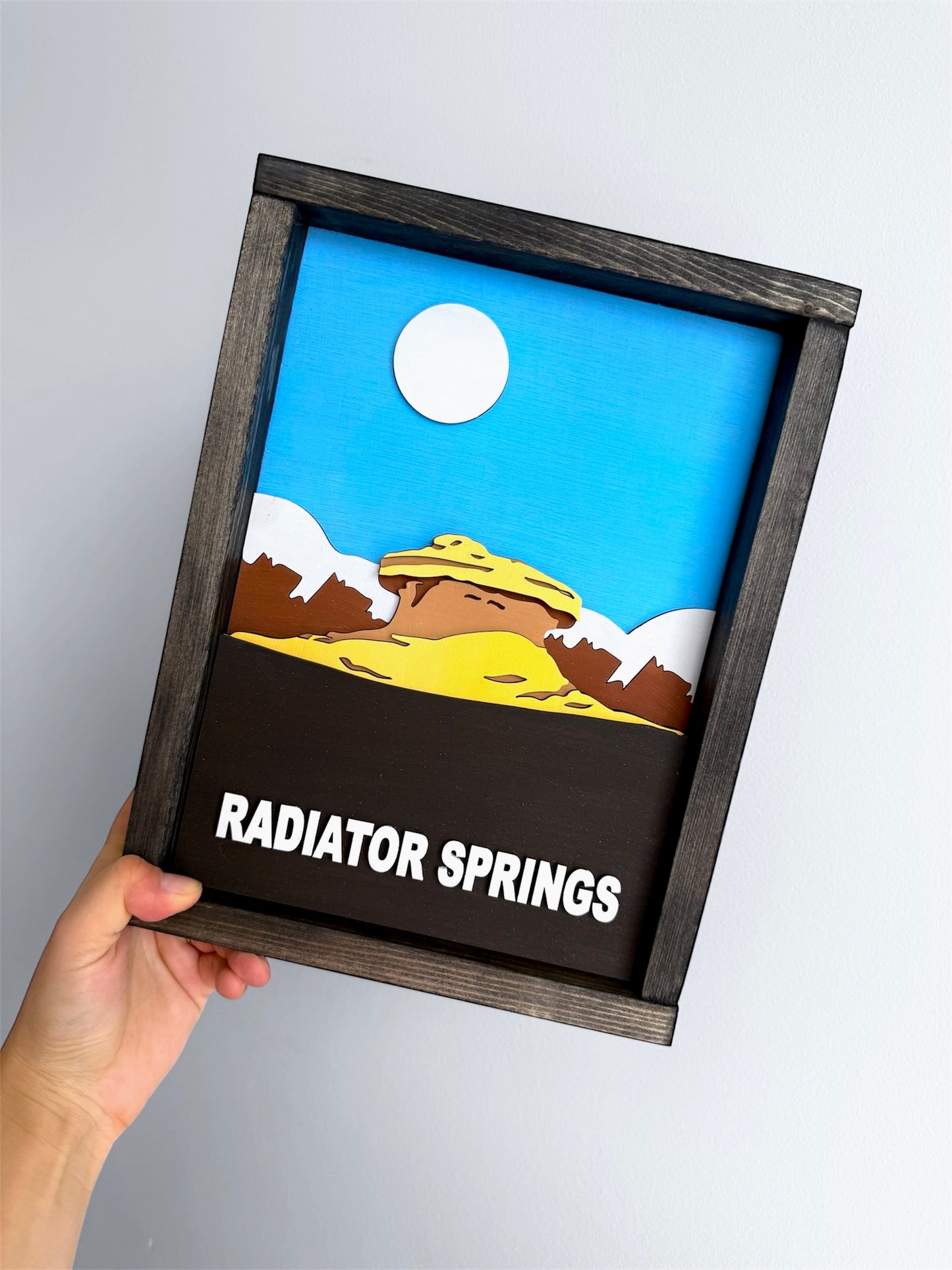 Radiator Springs Sign