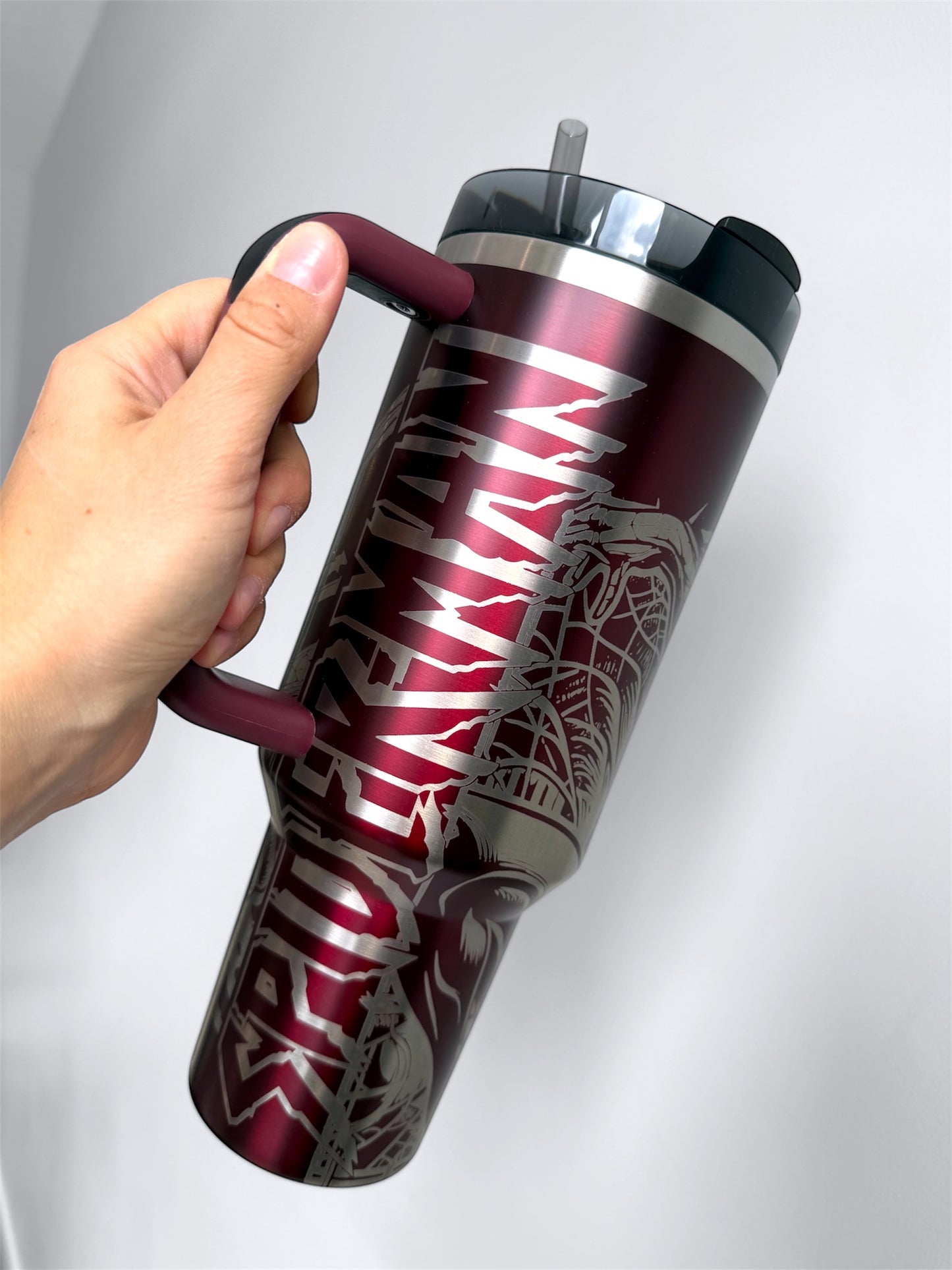 Spider Engraved Tumbler