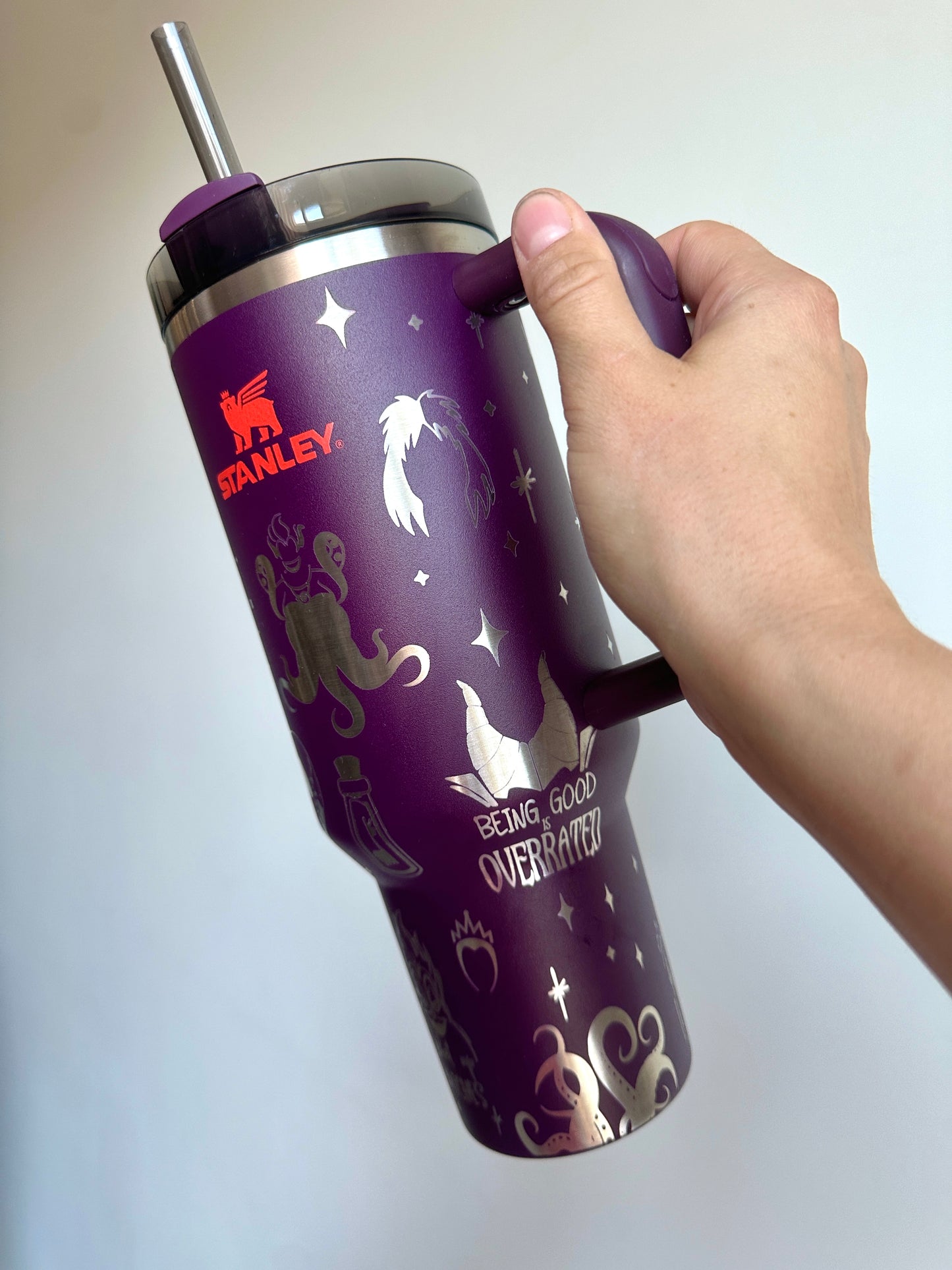 Villians Engraved Tumbler