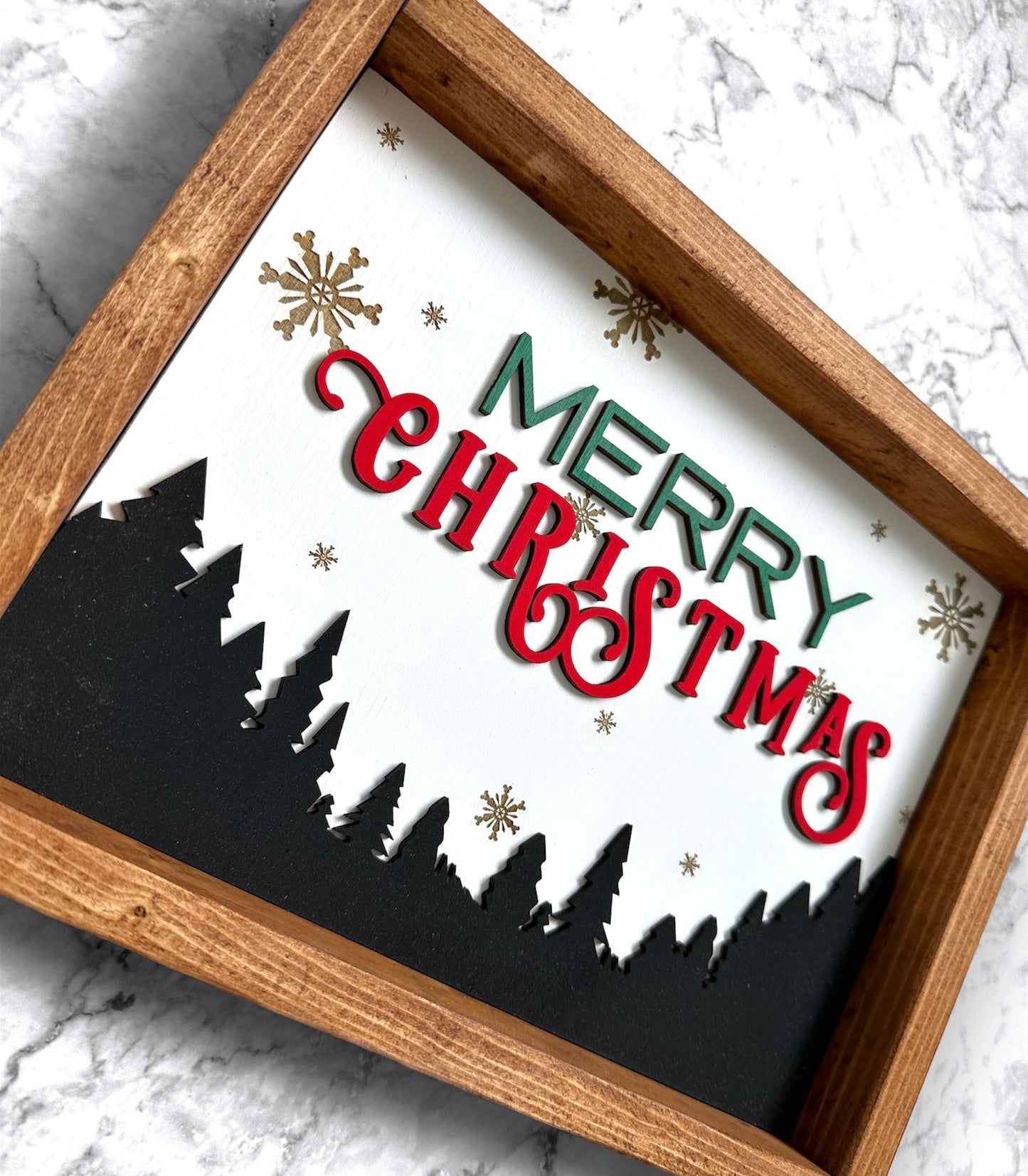 Christmas Landscape Sign