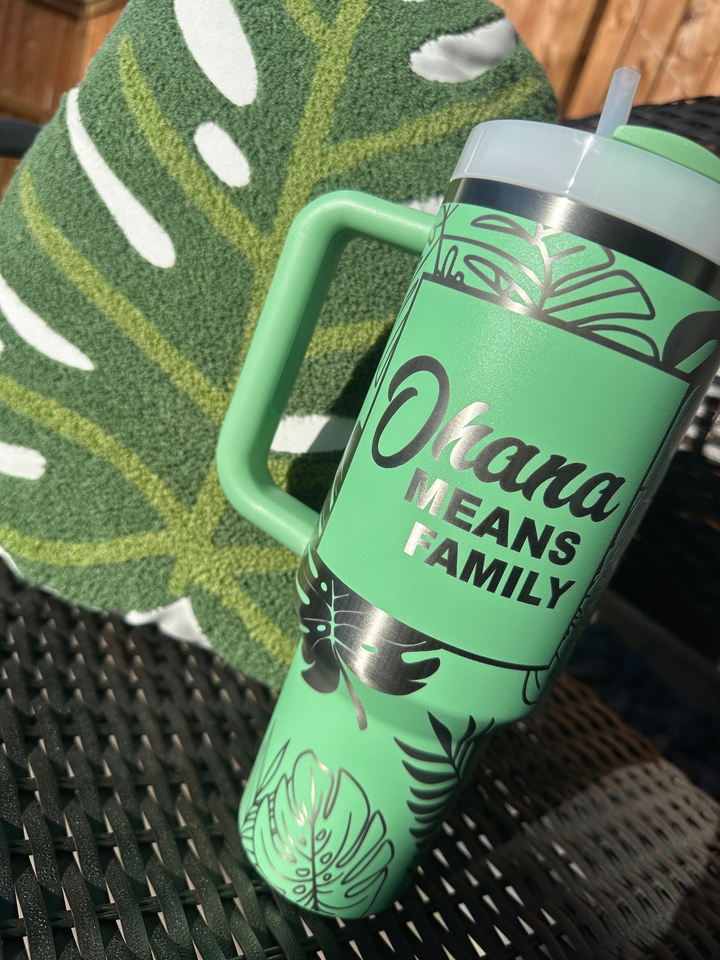 Stitch Engraved Tumbler