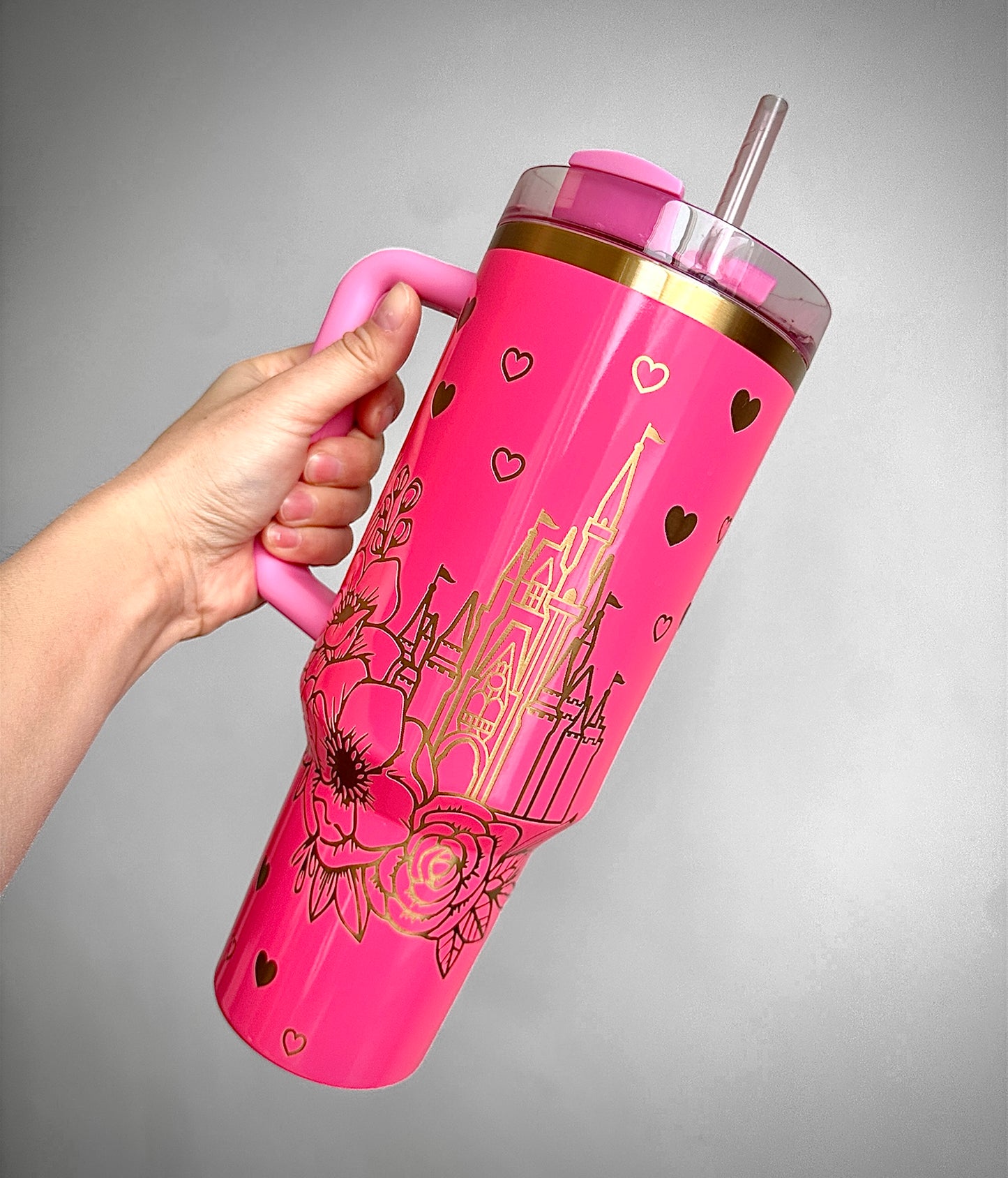 LIMITED EDITION Castle Engraved Tumbler