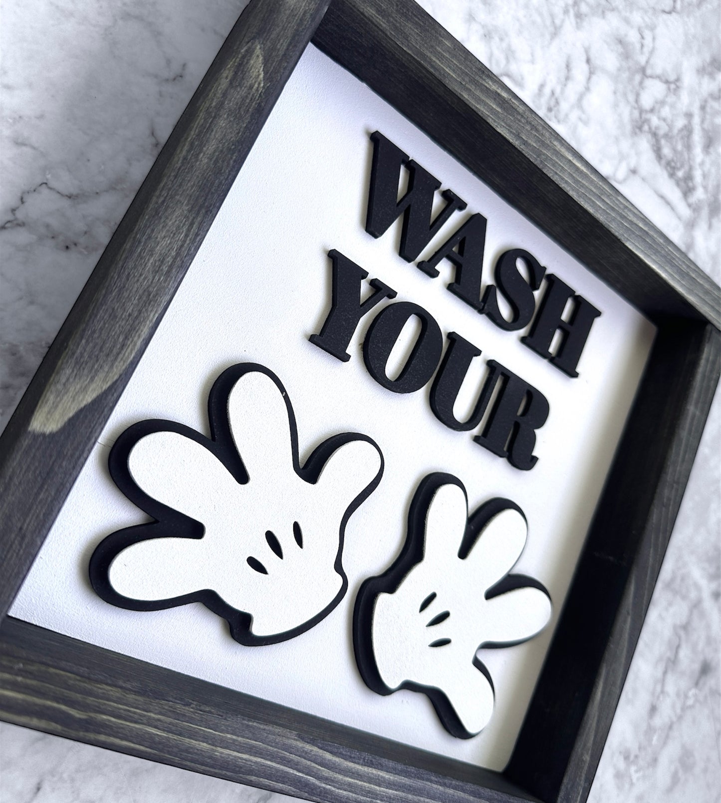 Wash Hands Sign