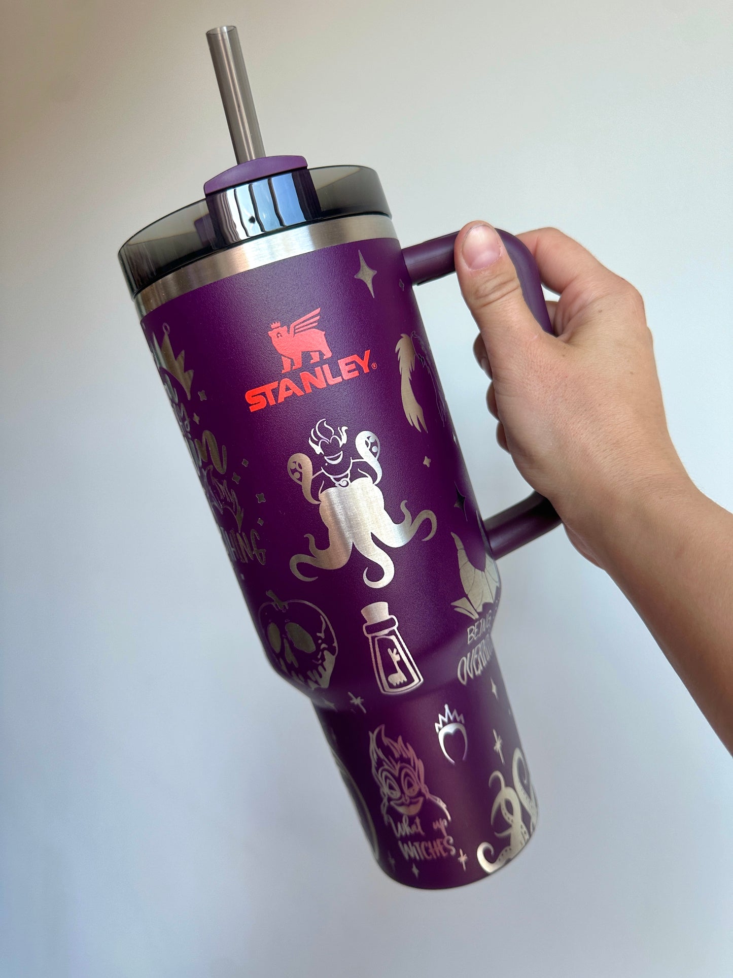 Villians Engraved Tumbler