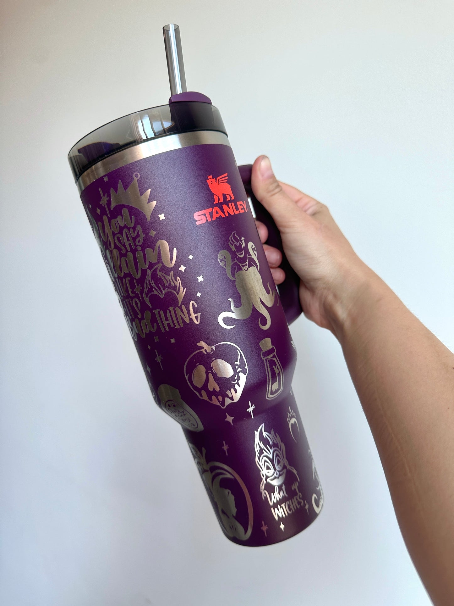 Villians Engraved Tumbler