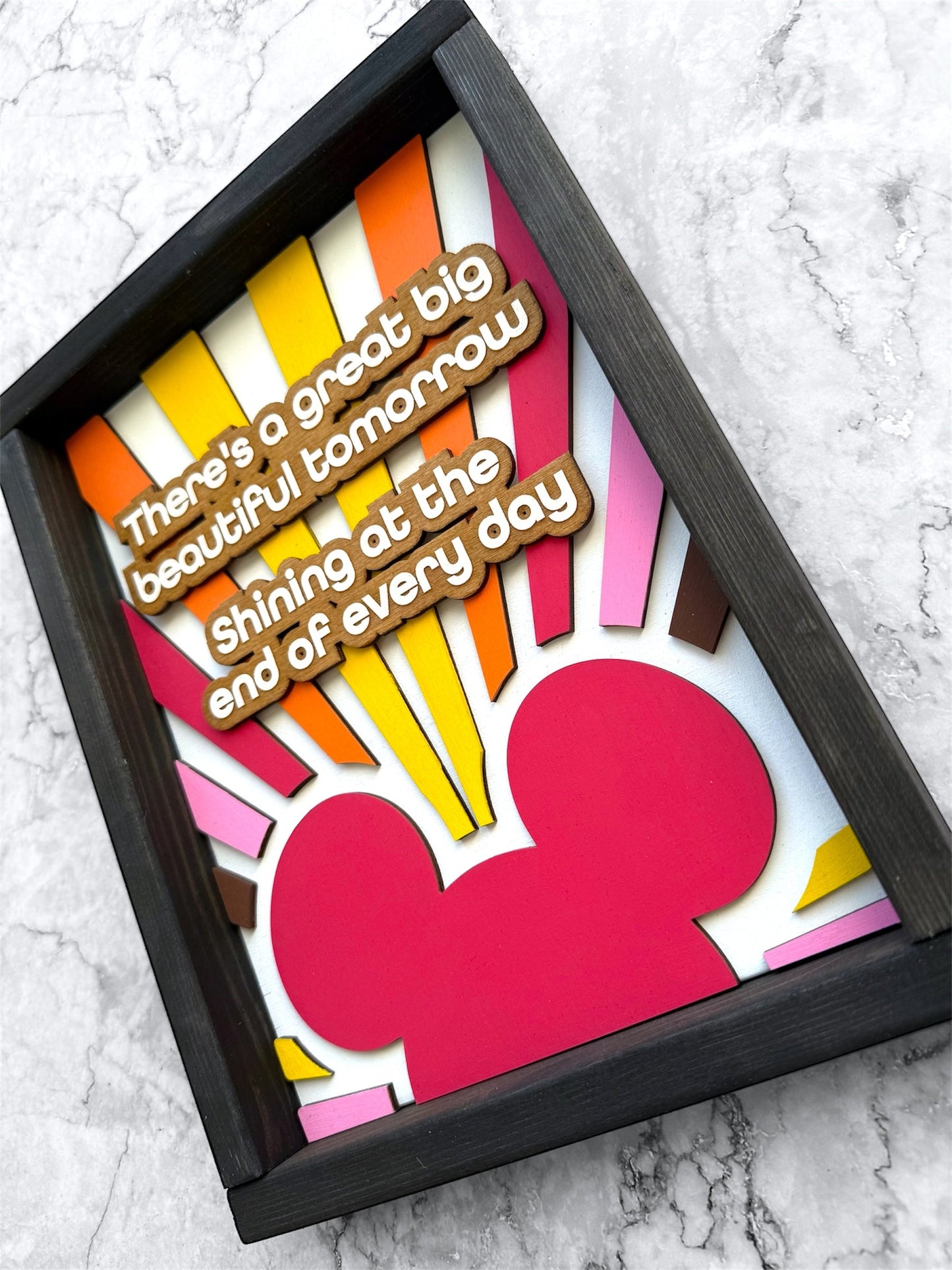 Panneau « Beautiful Tomorrow »