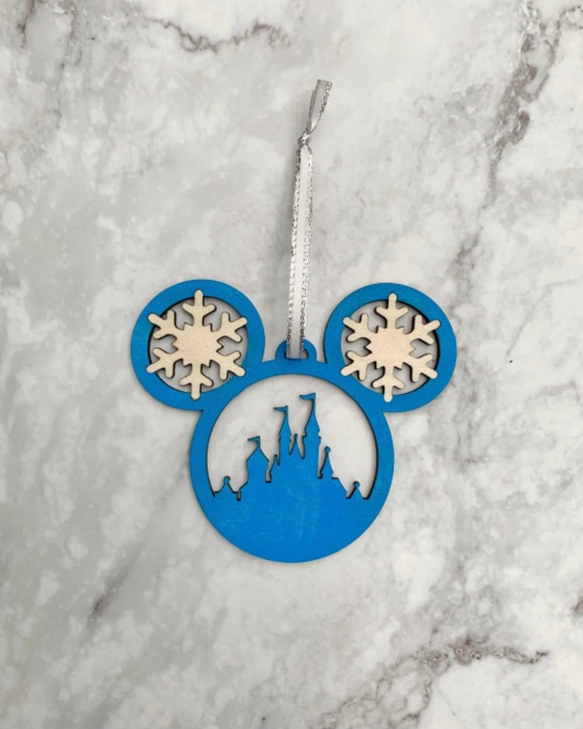 Mouse Castle Christmas Ornament