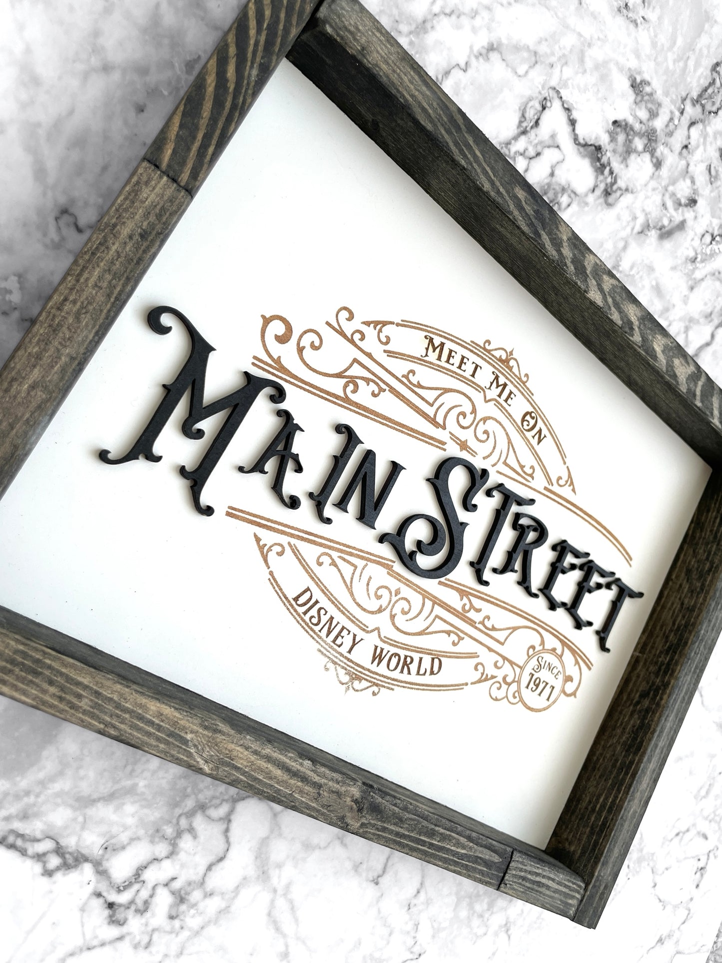 Meet Me On Main Street Sign