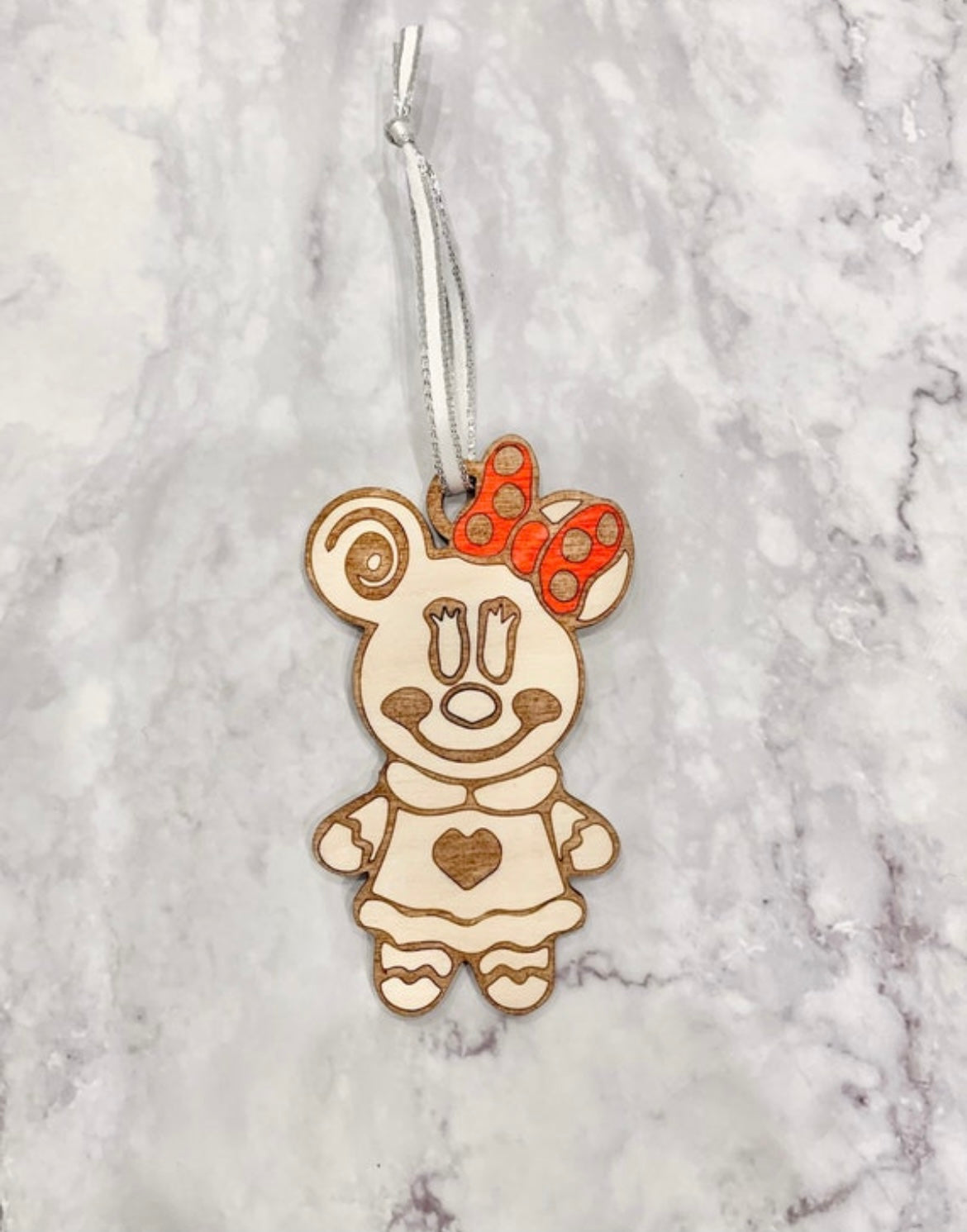 Gingerbread Mouse Christmas Ornament