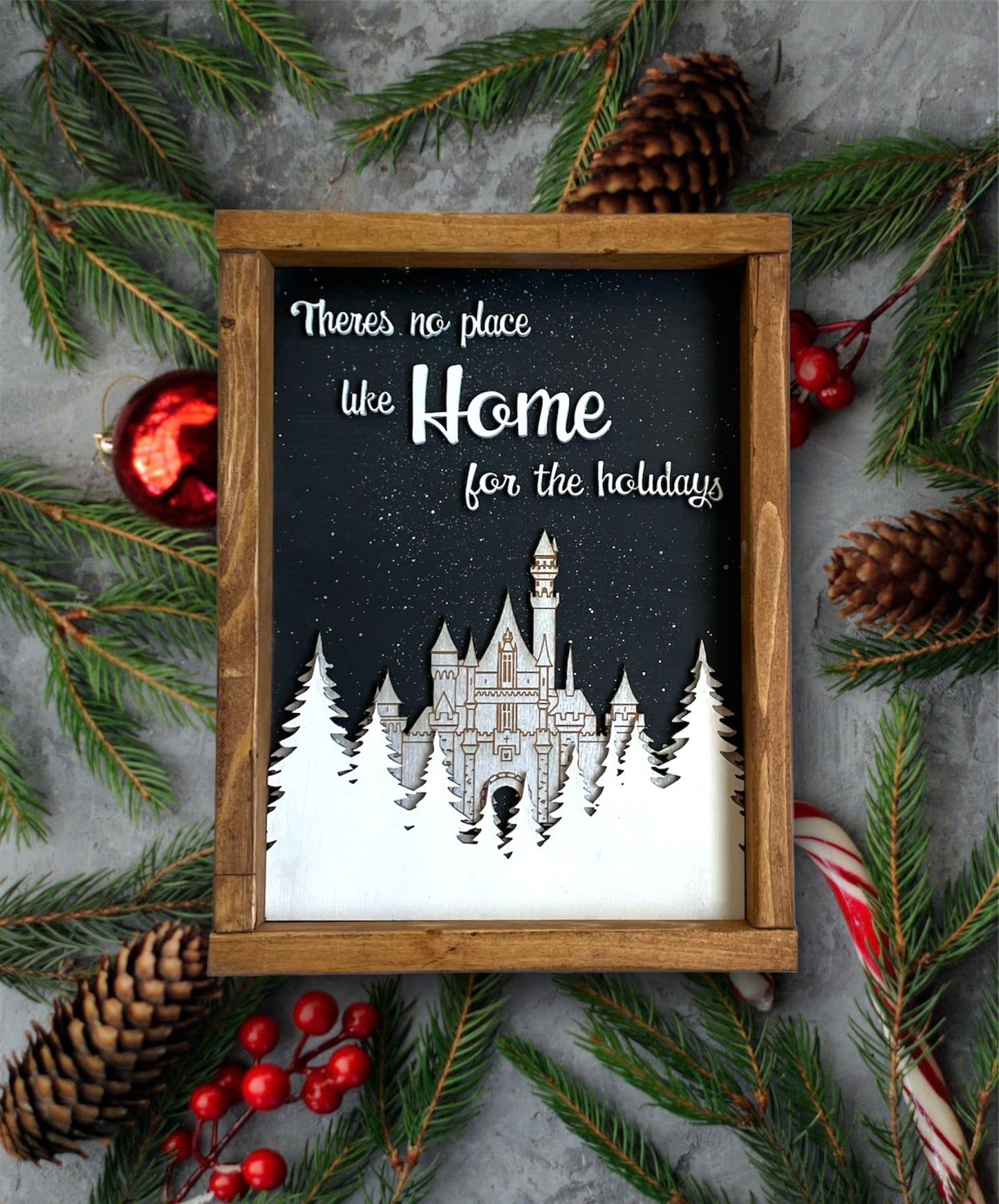 Home For The Holidays Sign