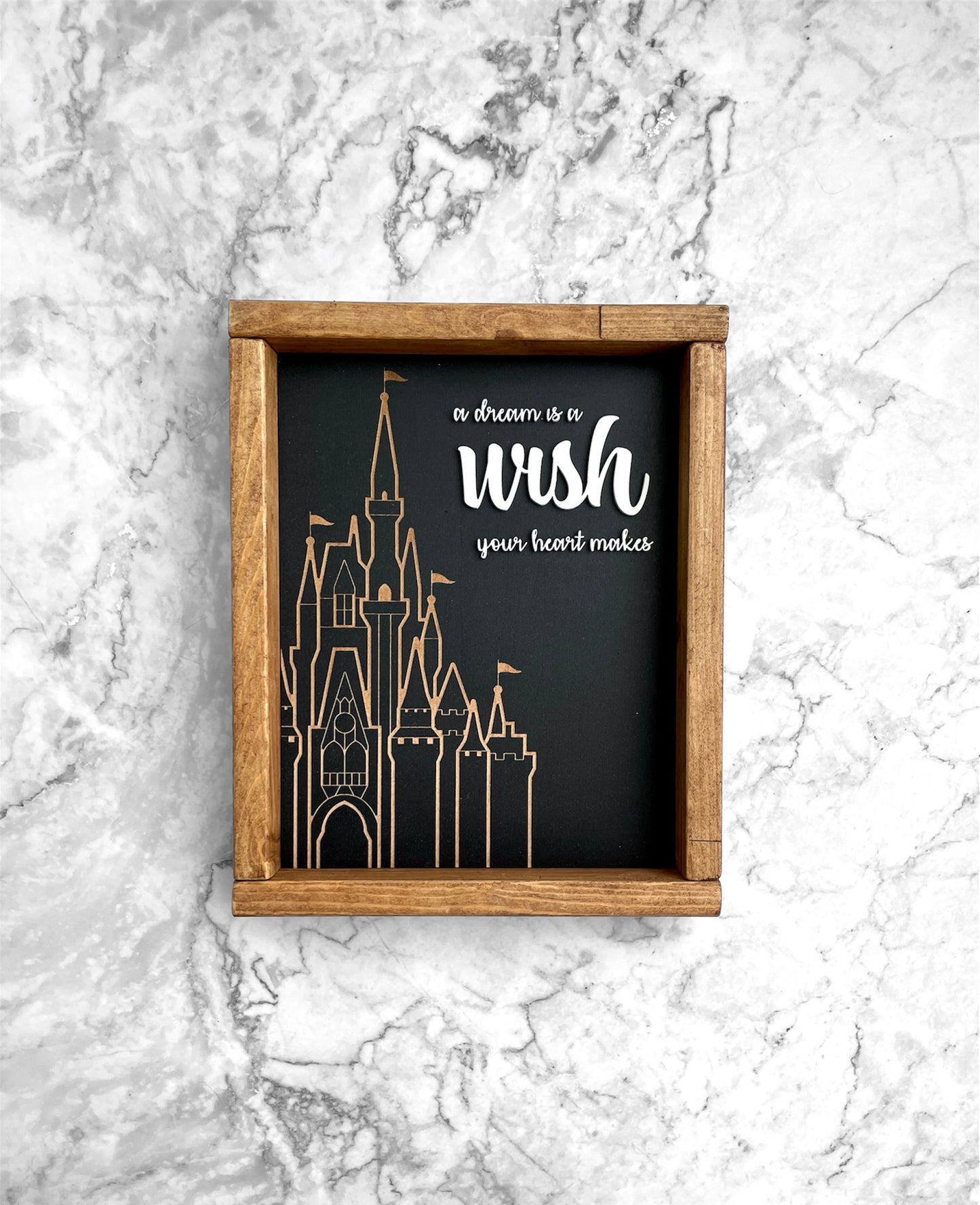 A Dream Is A Wish Castle Sign