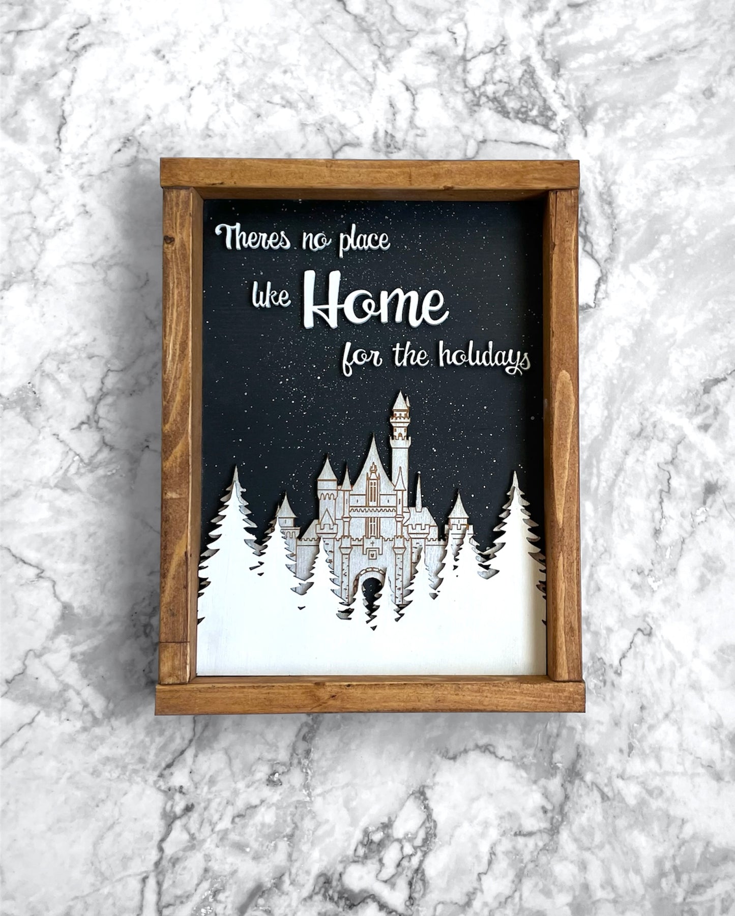 Home For The Holidays Sign
