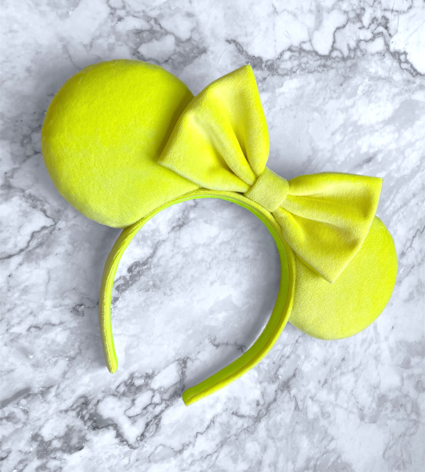 Flounder Neon Fluorescent Mouse Ears