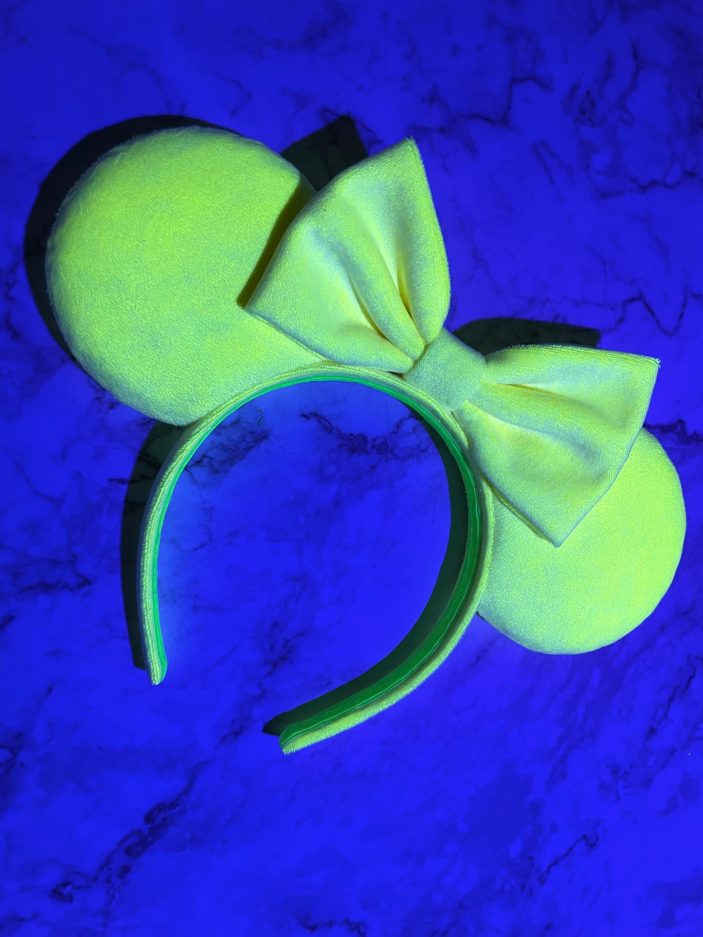Flounder Neon Fluorescent Mouse Ears