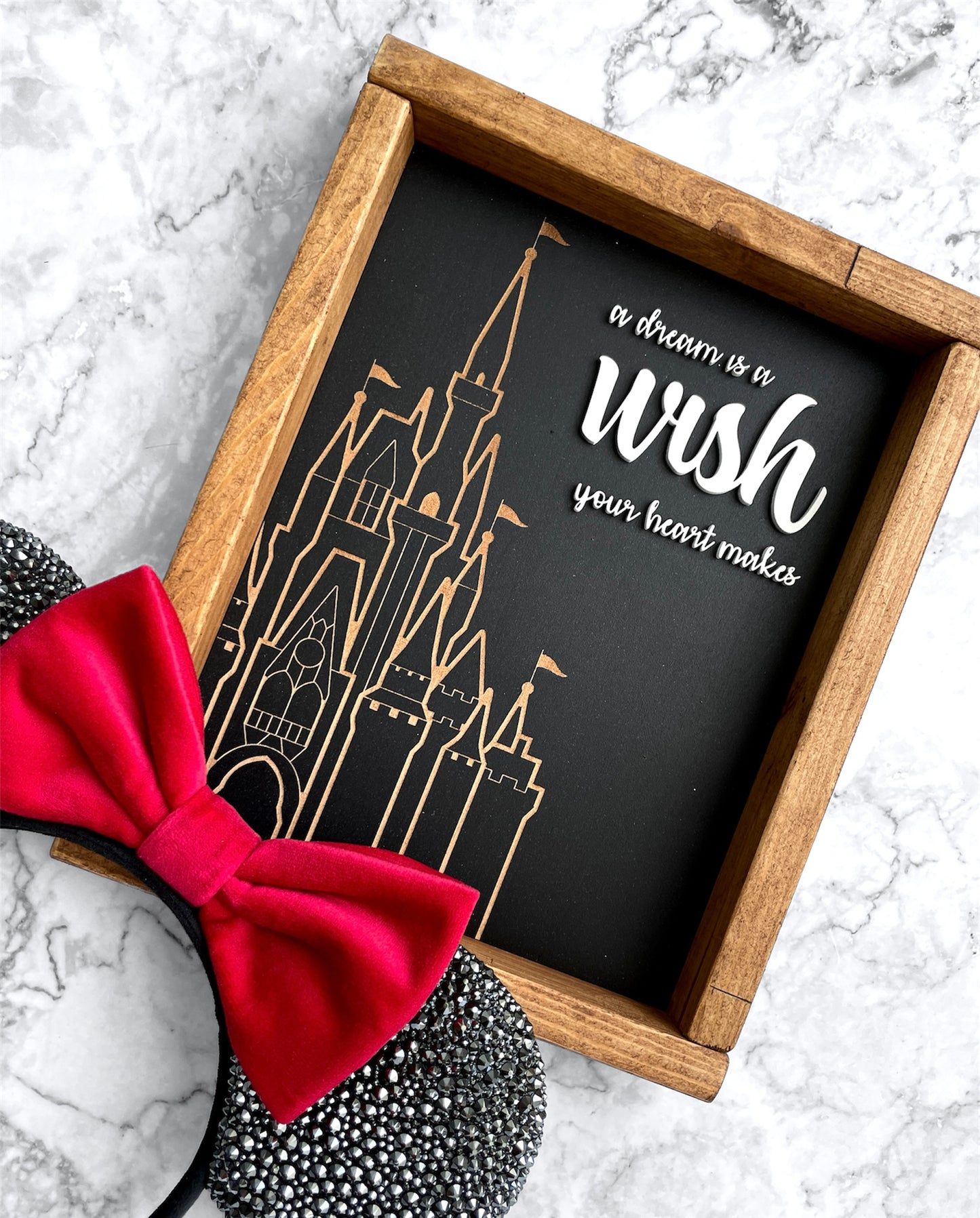 A Dream Is A Wish Castle Sign