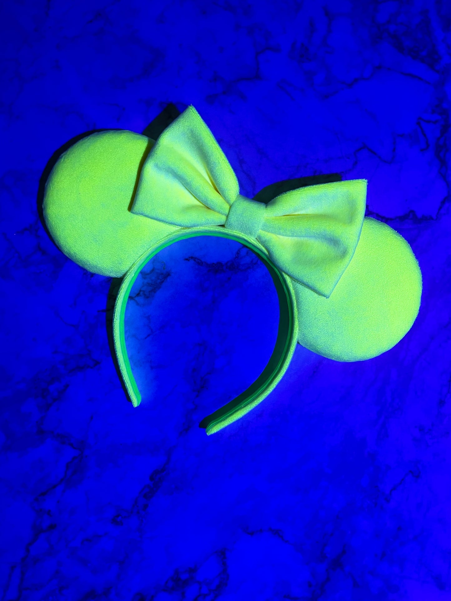 Flounder Neon Fluorescent Mouse Ears