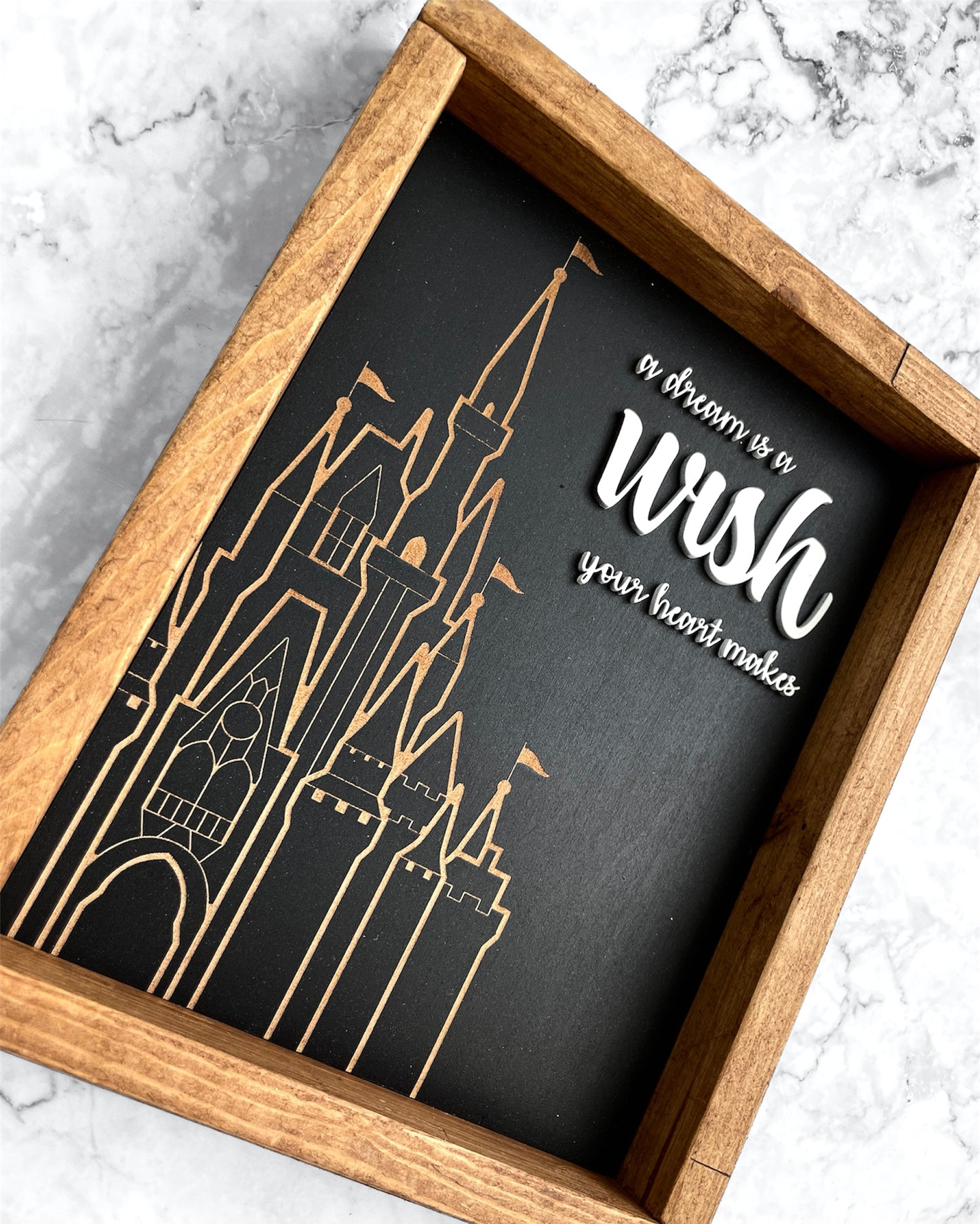 A Dream Is A Wish Castle Sign