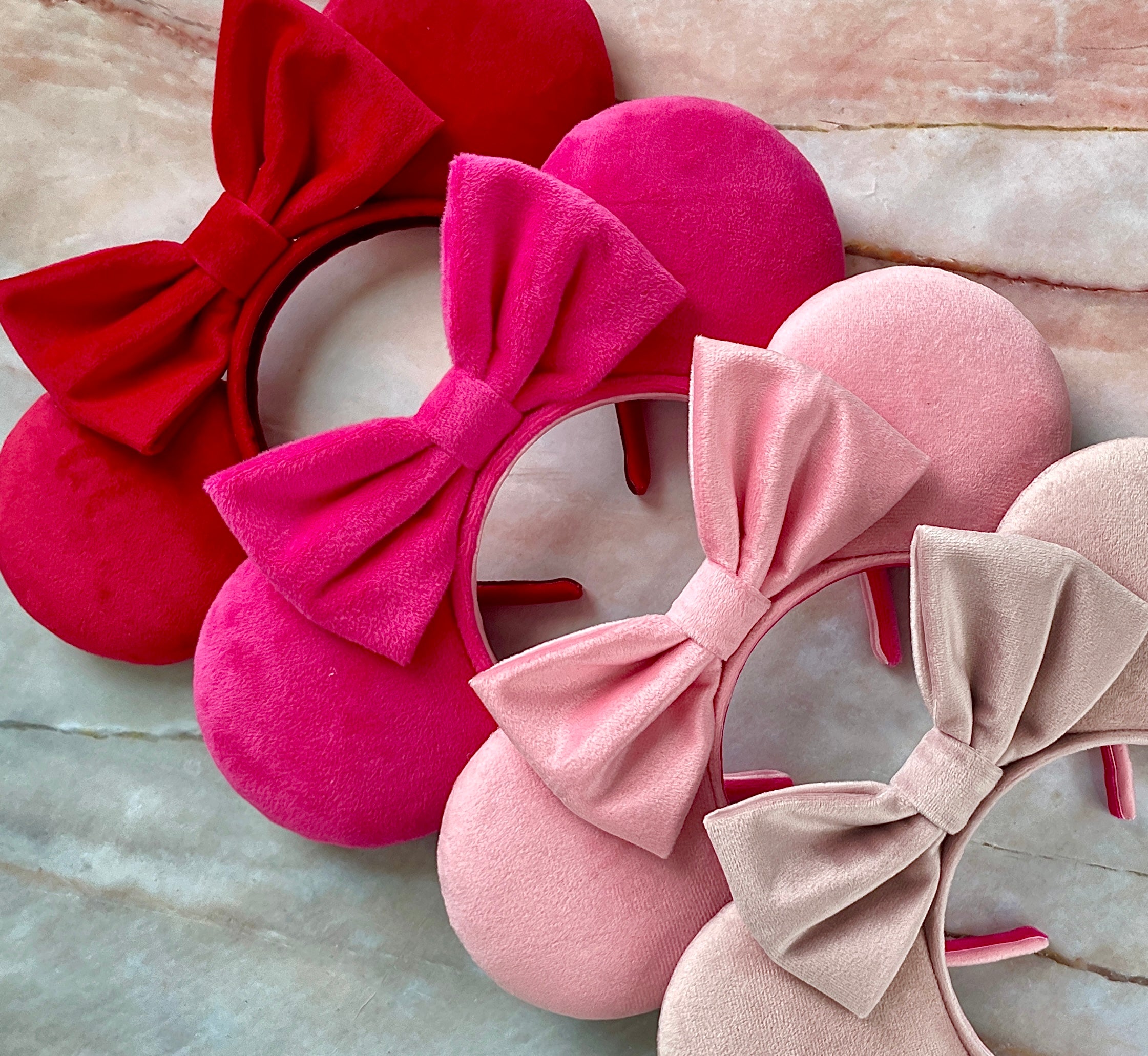 Micro Velvet Mouse Ears – Dash Designs Boutique