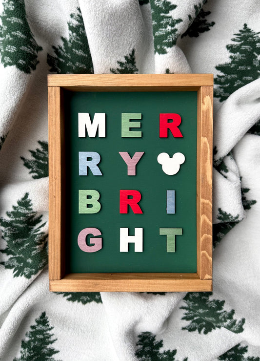 Merry & Bright Sign