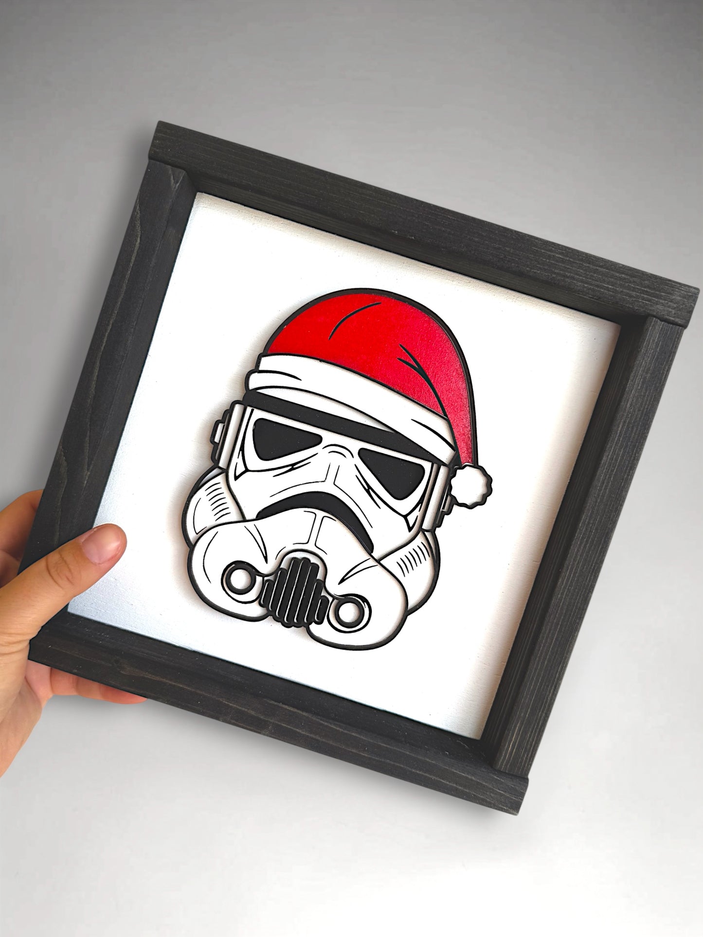 Santa Trooper Sign
