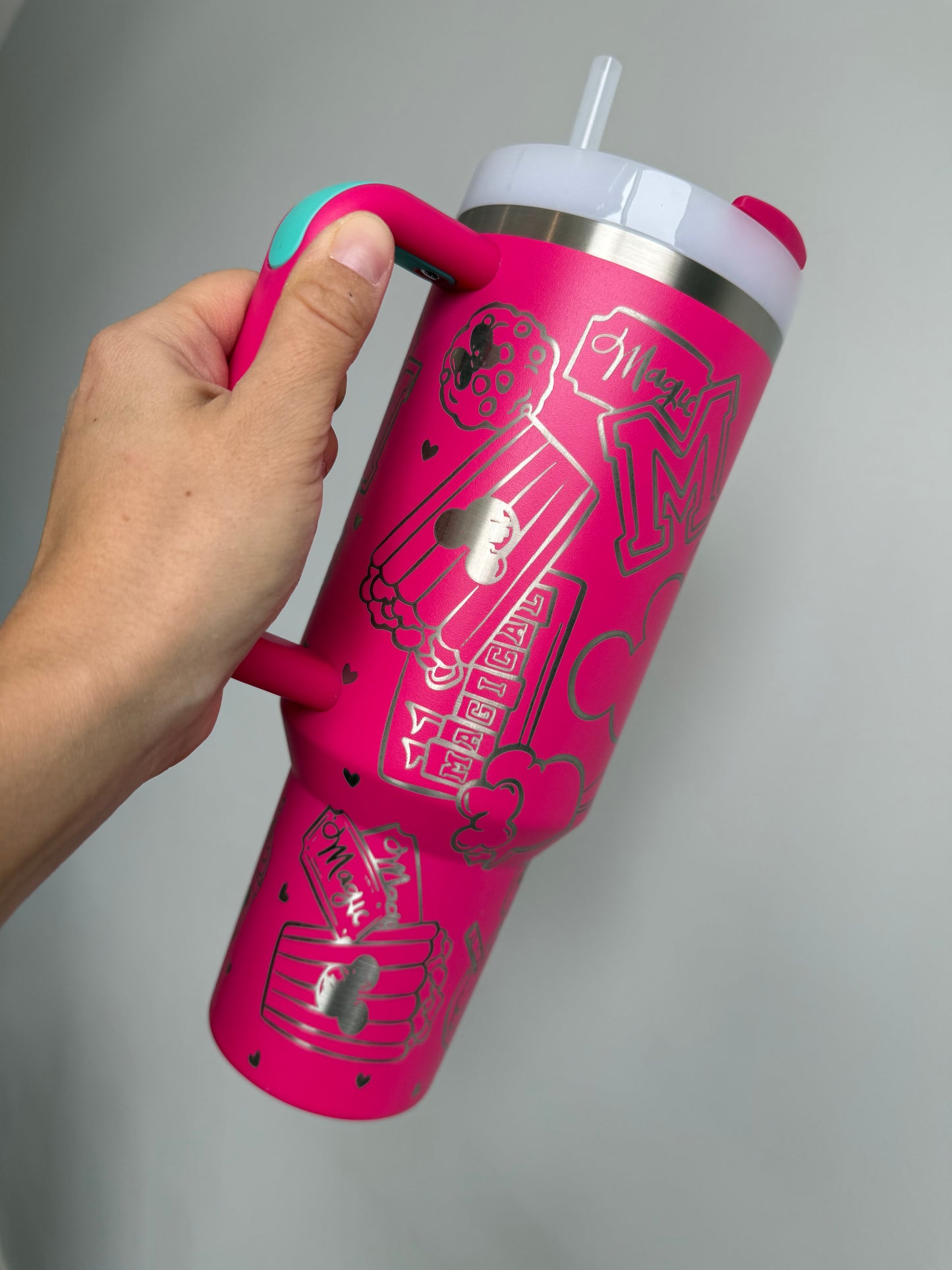 Snacks Engraved 40 Oz Tumbler