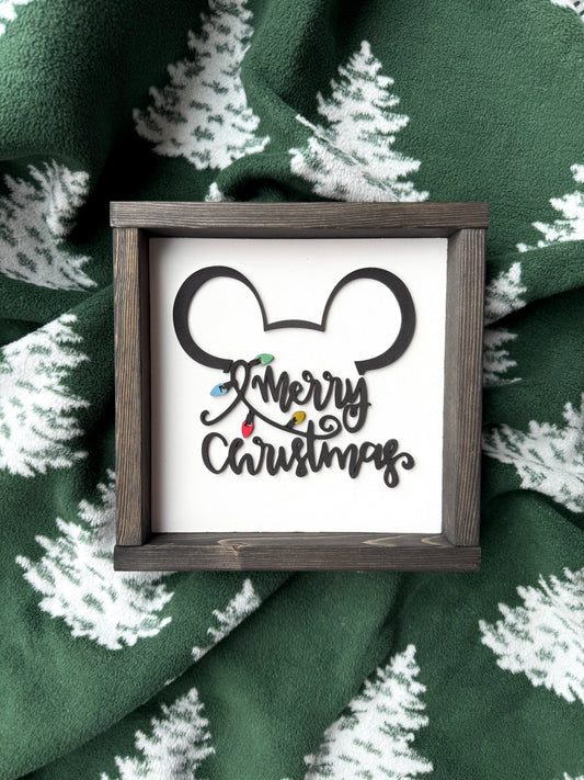 Merry Christmas Sign