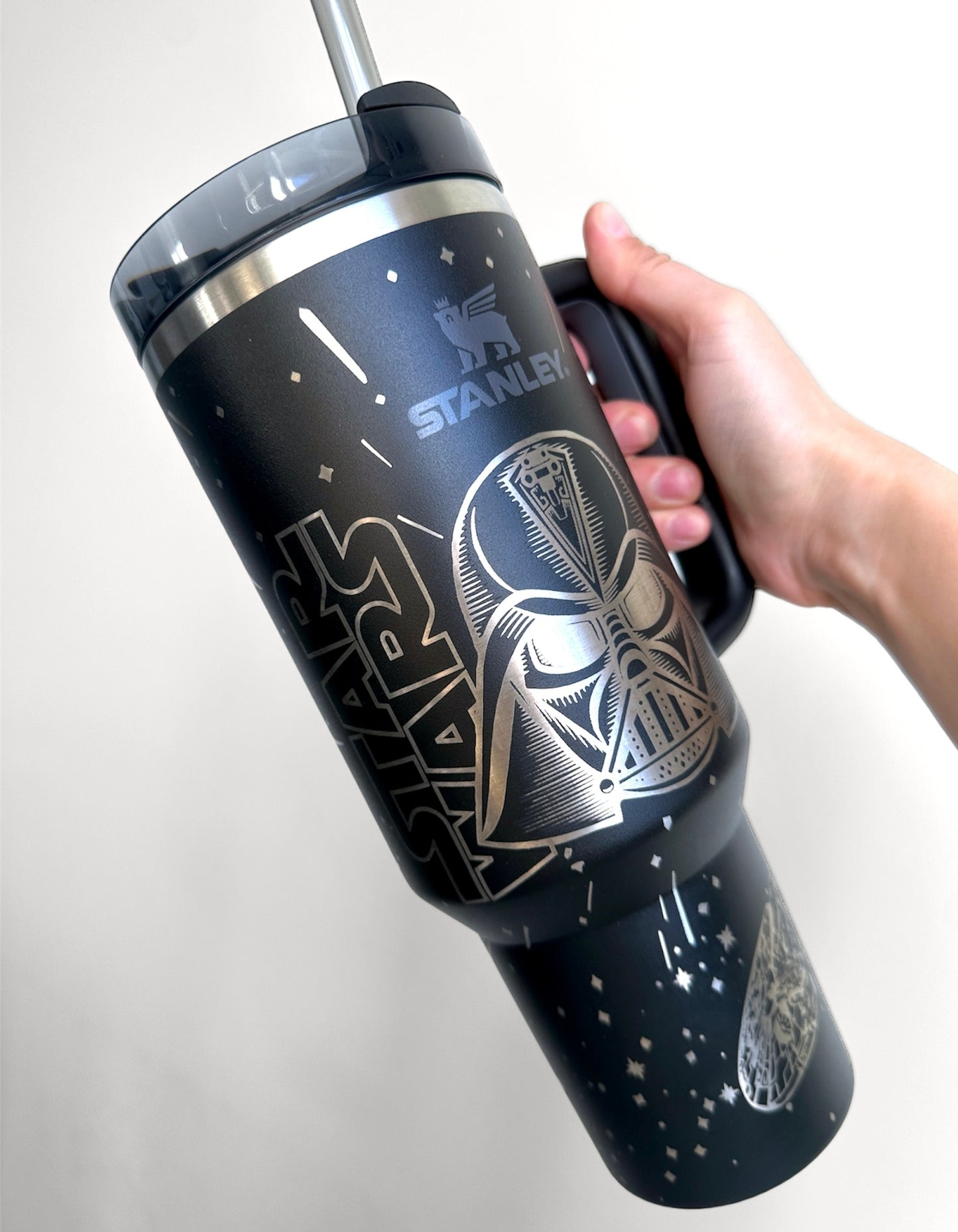 The Dark Side Engraved Tumbler