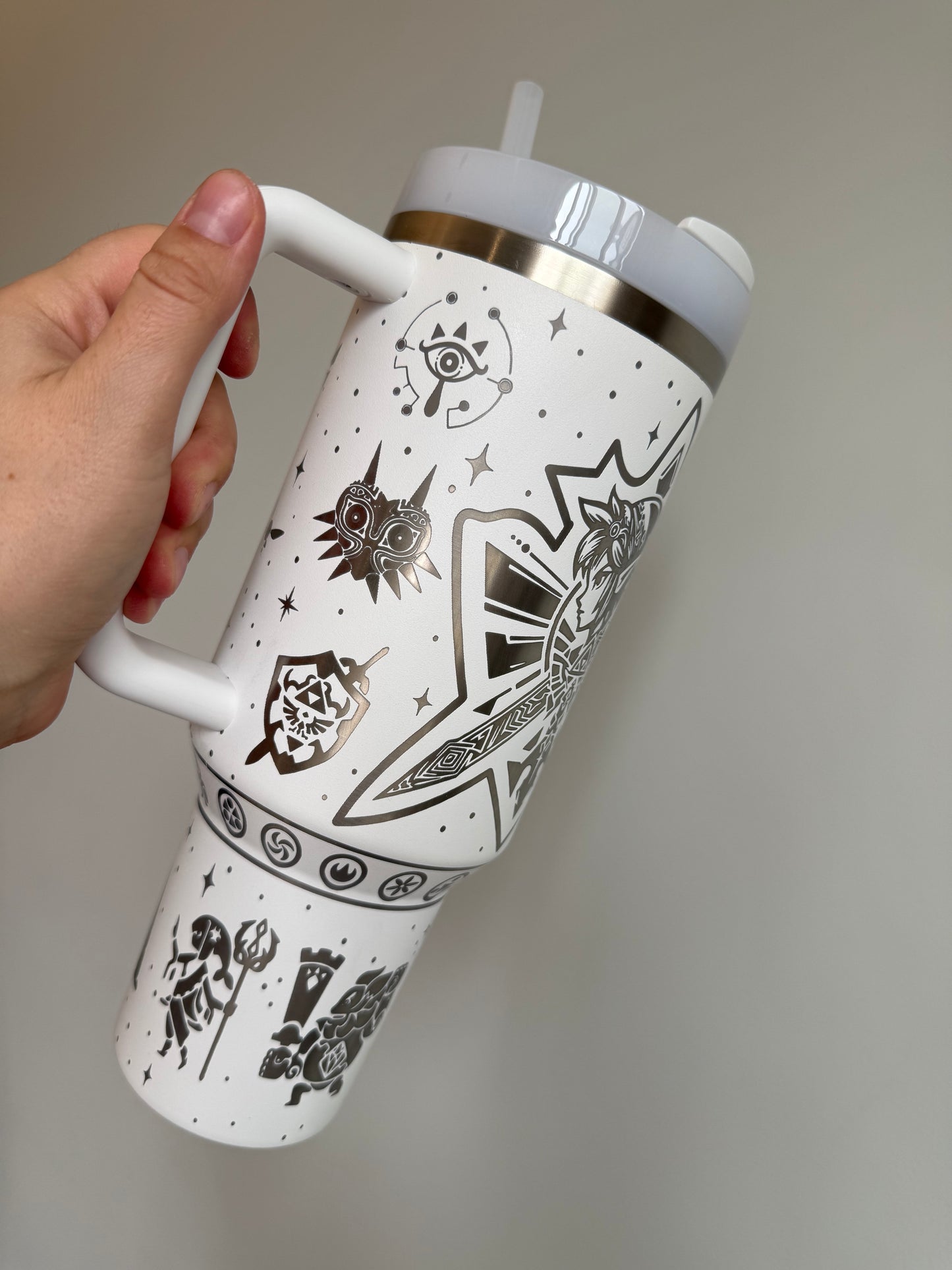Zelda Engraved Tumbler