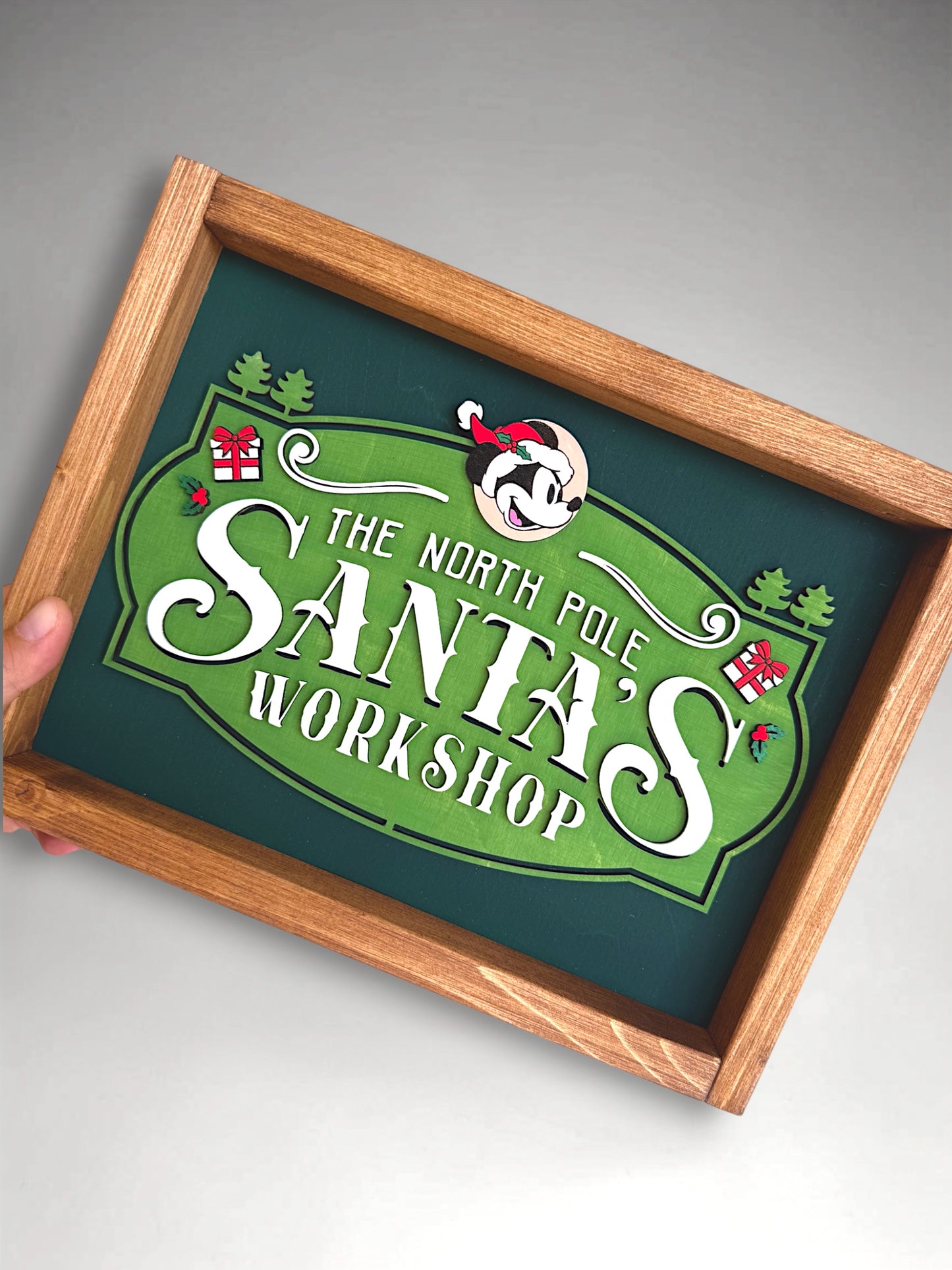 Santa’s Workshop Sign