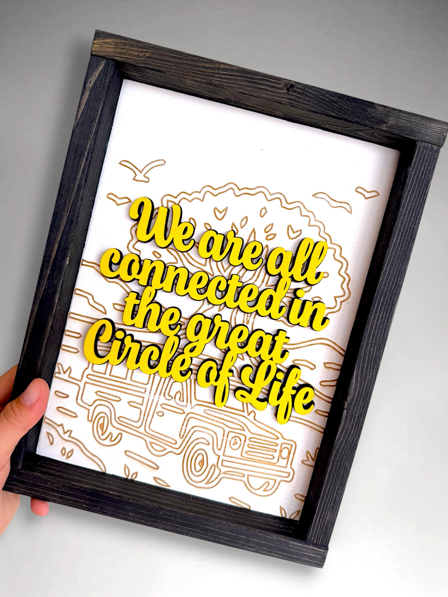 Circle of Life Quote Sign