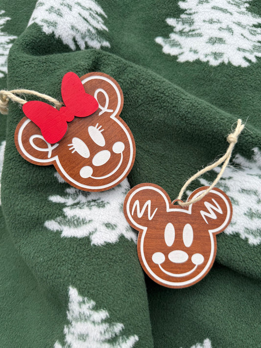 Gingerbread Cookie Christmas Ornament