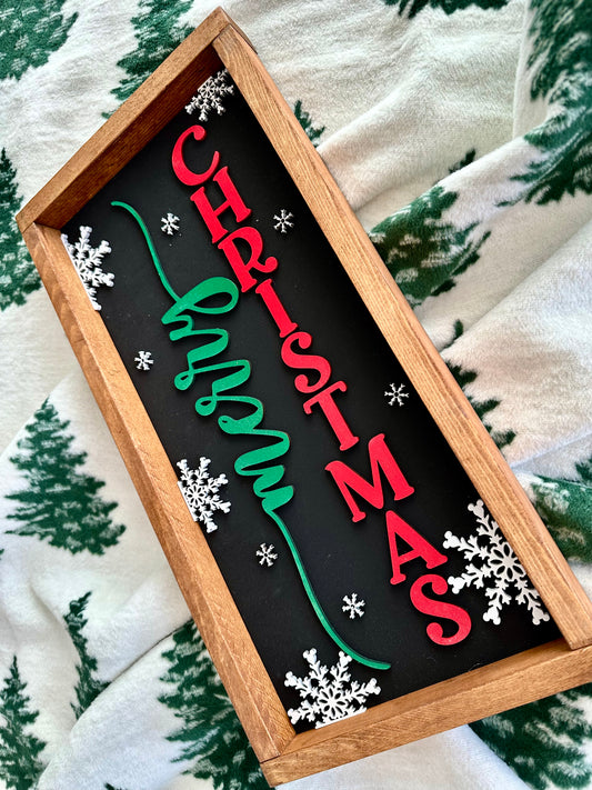 Merry Christmas Sign