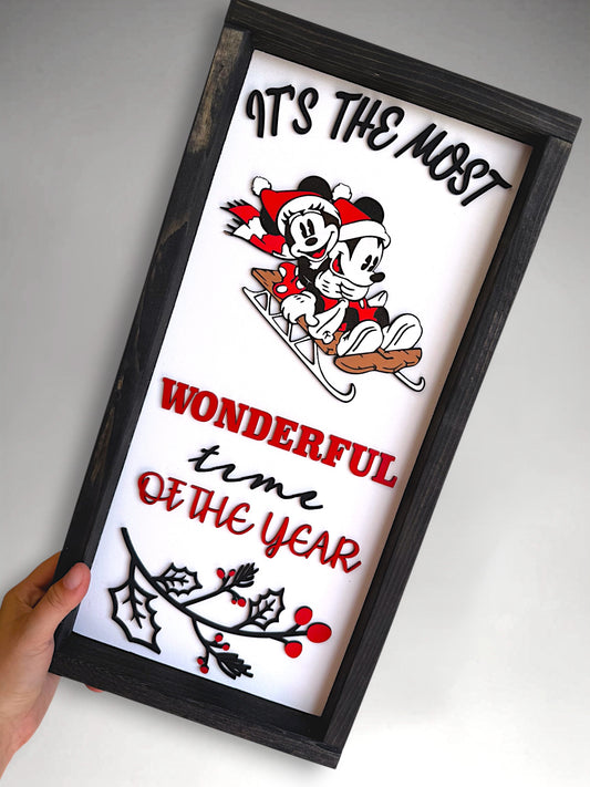 Wonderful Time of the Year Sign