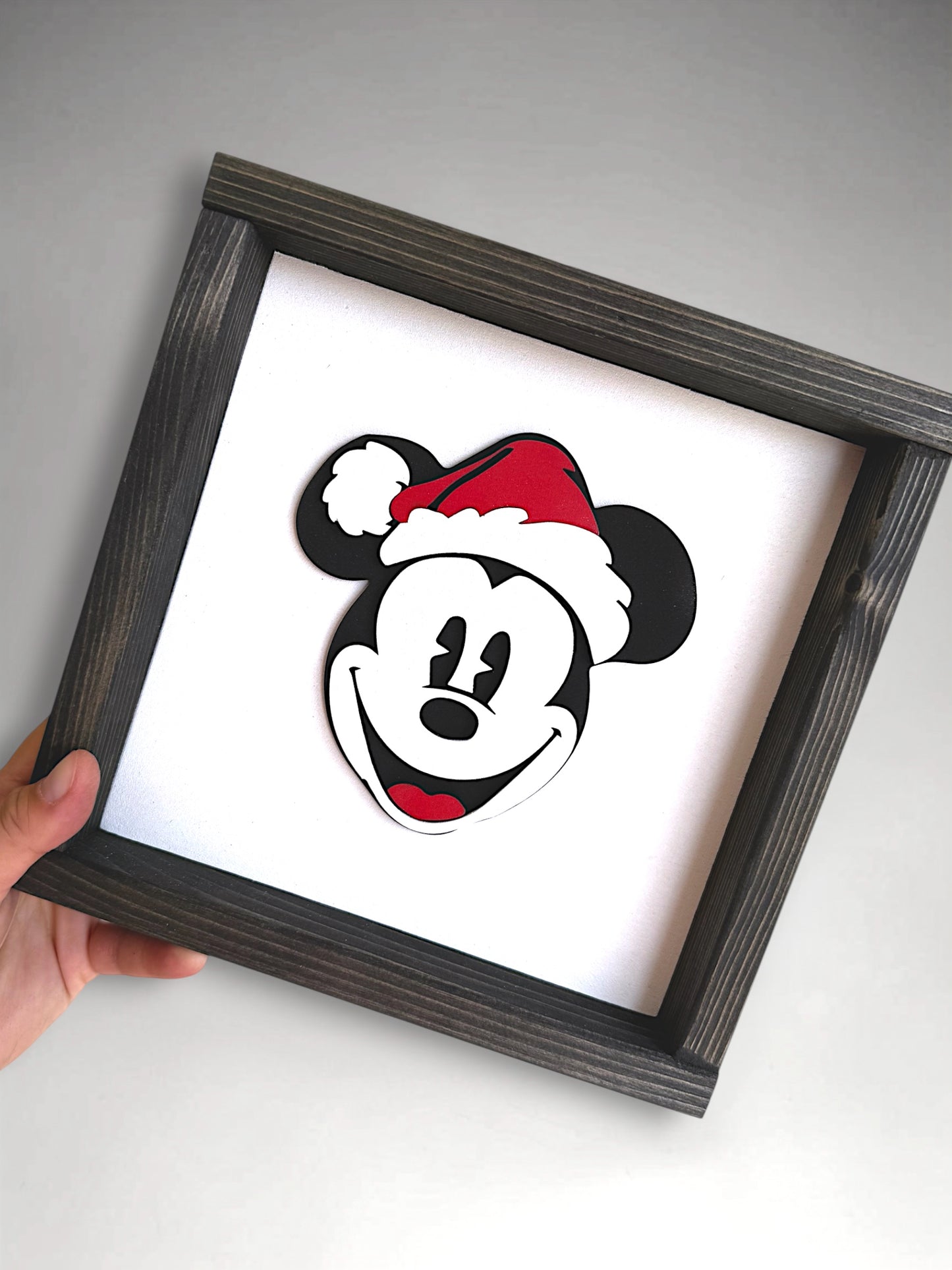 Santa Mouse Sign