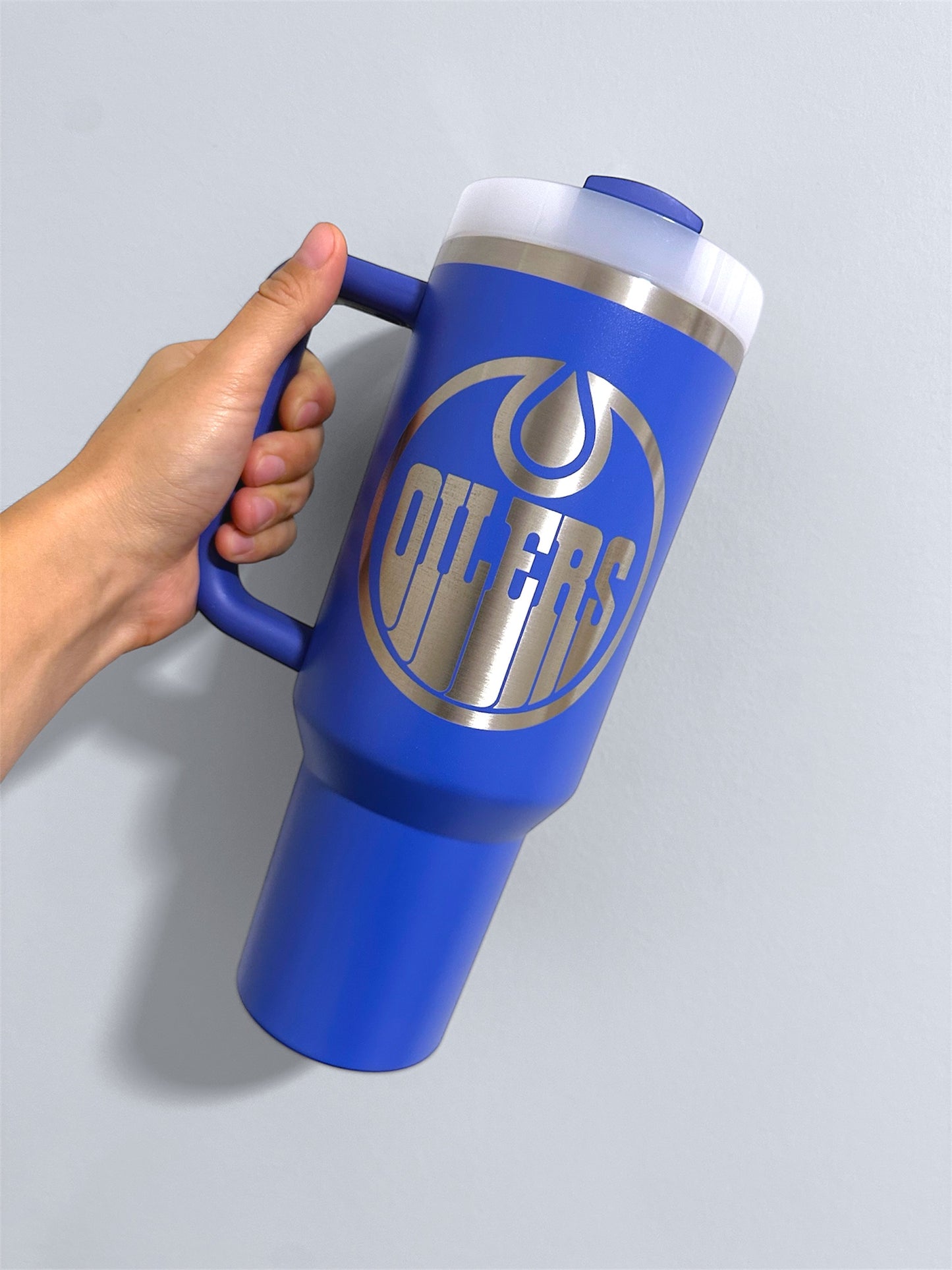 Edmonton Oilers Engraved Tumbler
