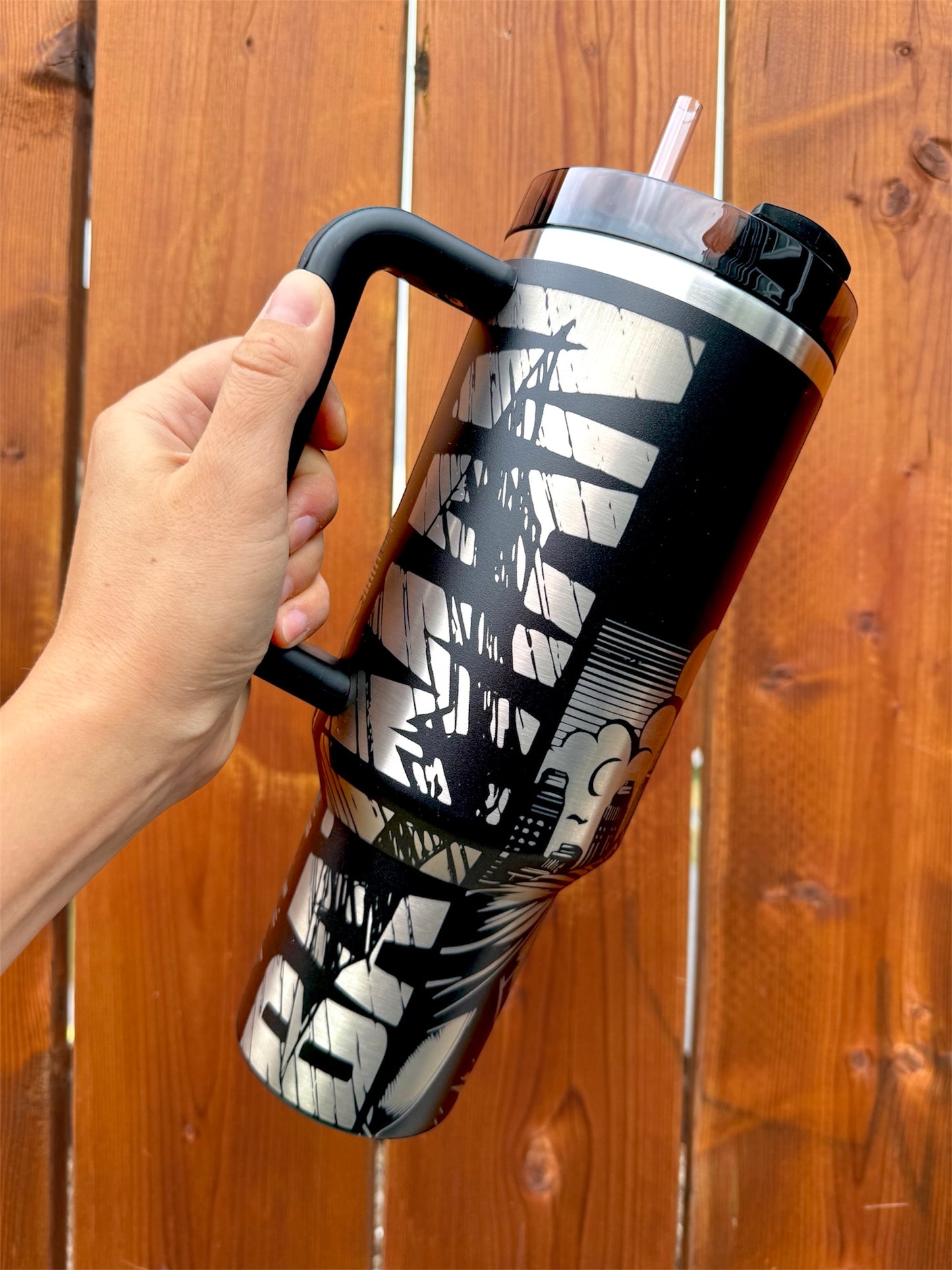 Gobelet gravé Dark Knight