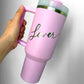 Lover Engraved Tumbler