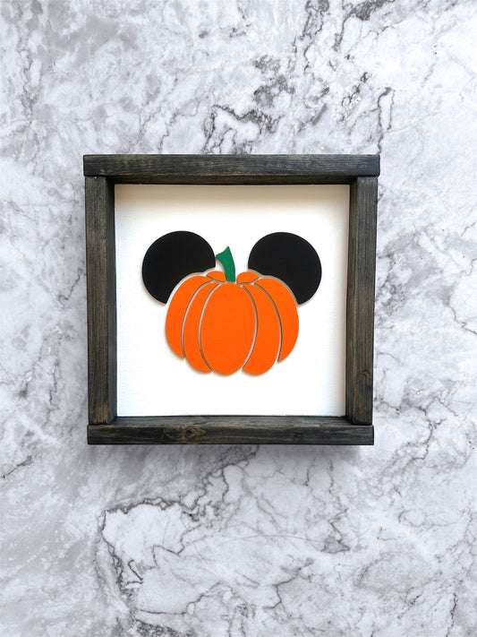Pumpkin Sign