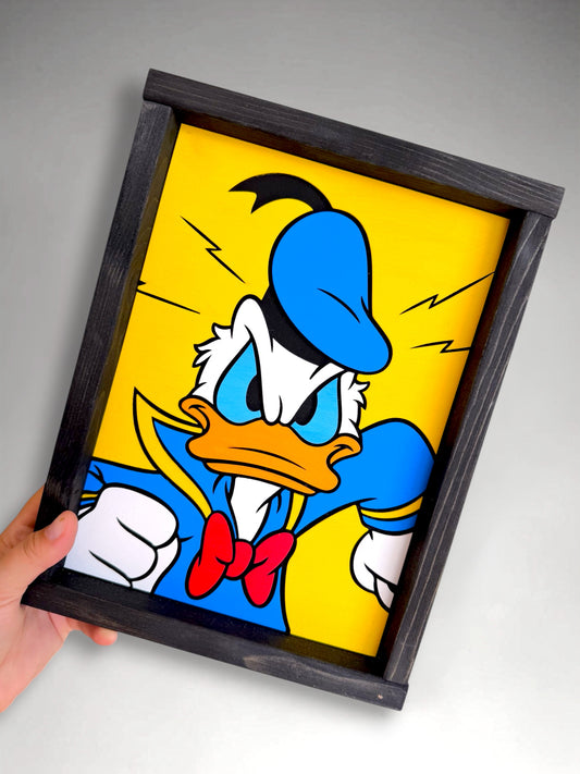 Angry Duck Sign