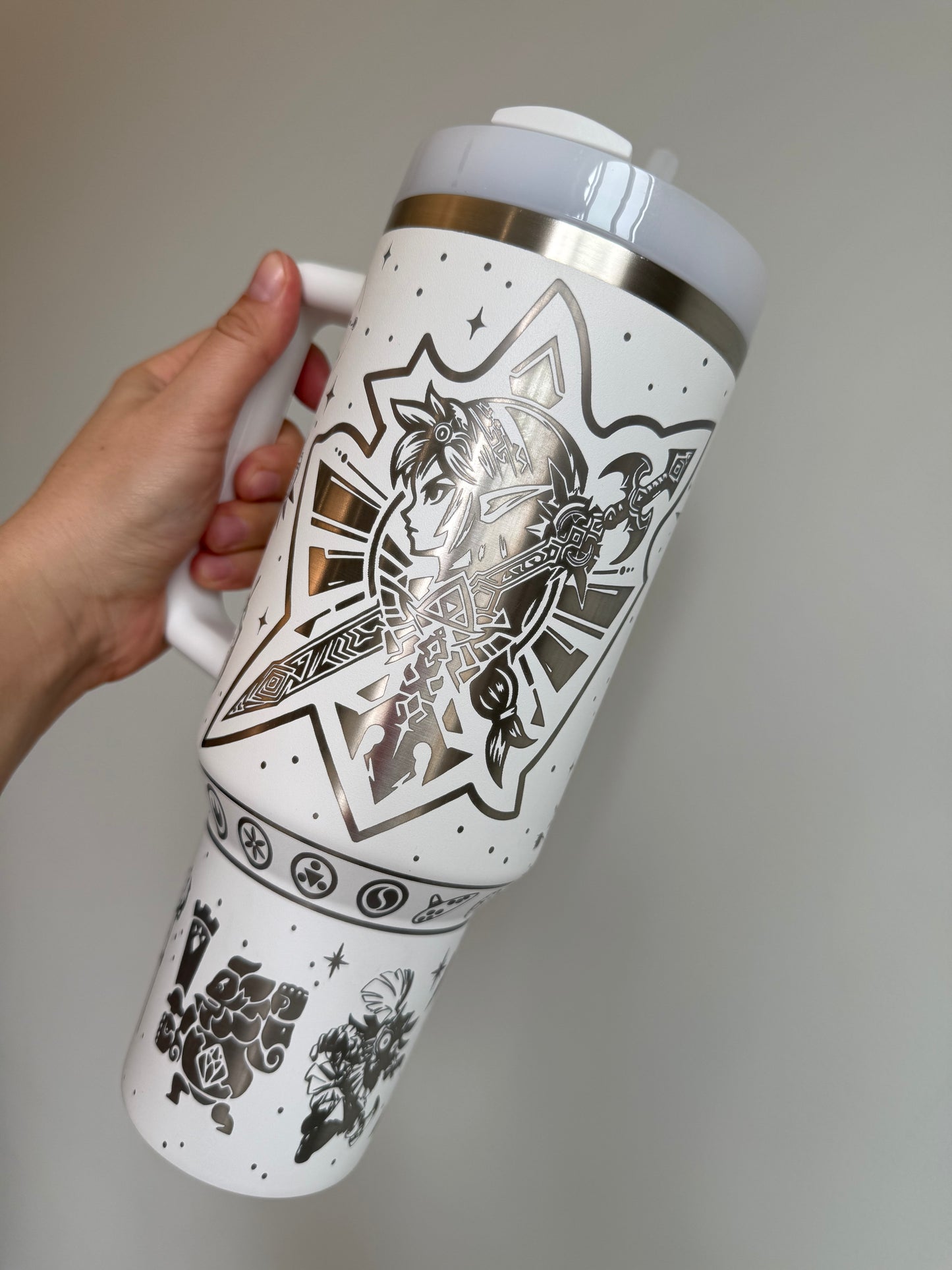 Zelda Engraved Tumbler